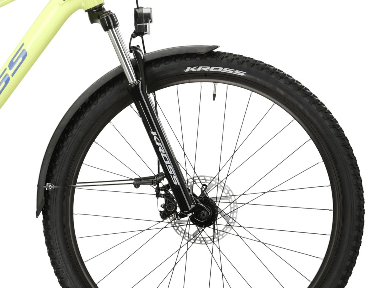 Kross Mountainbike »KROSS MTB Hardtail Hexagon 2.0 27,5" grün 21 Gänge«, 21 Gang, Shimano, ALTUS M310 Schaltwerk, Kettenschaltung
