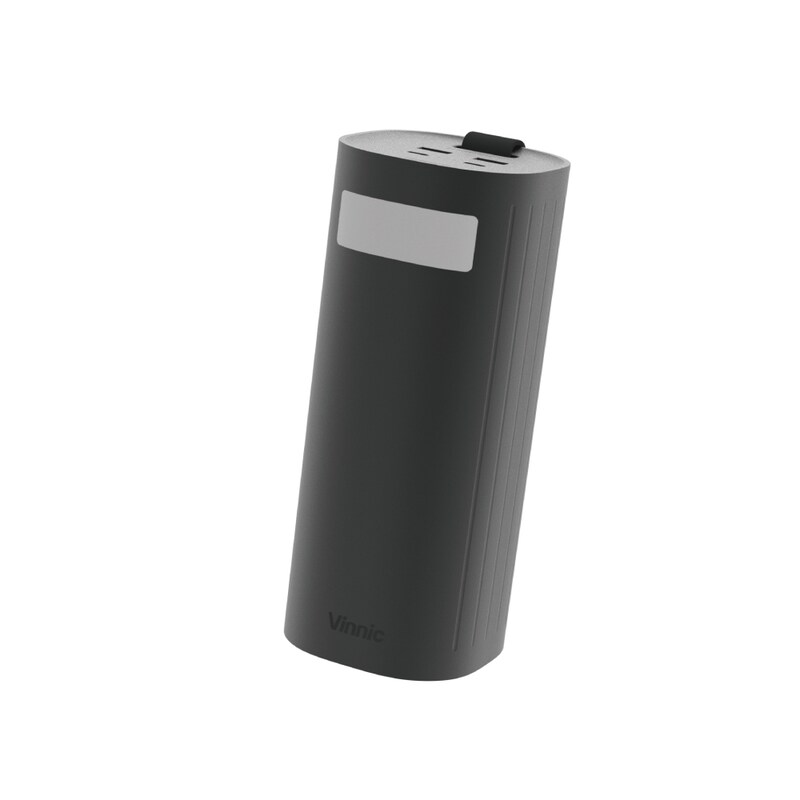 VINNIC Powerbank »MOUNT PARKER Powerbank 60.000mAh 100W PD x2« MOUNT PARKER Powerbank 60.000mAh 100W PD x2, black Schwarz Robustes und kompaktes...