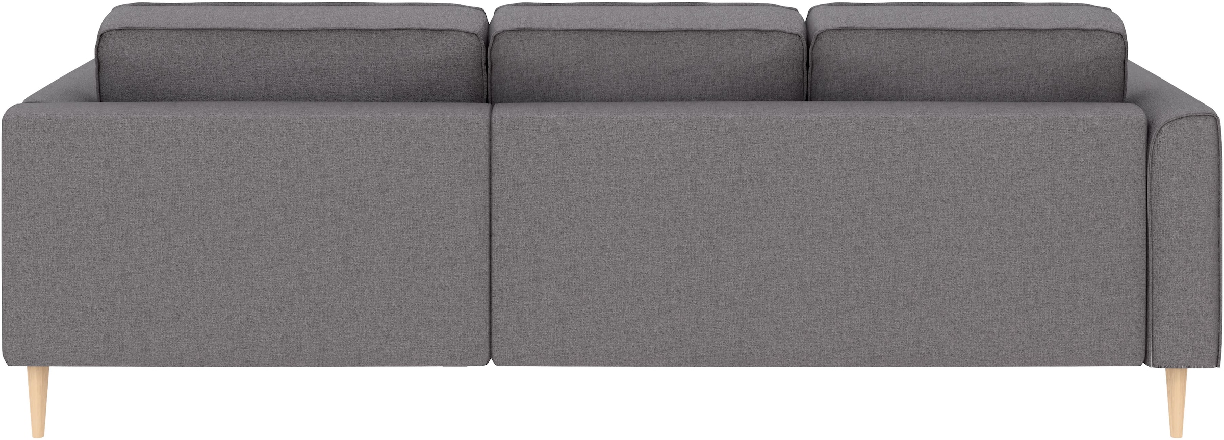 Home affaire Ecksofa »Booster Couch wahlweise mit Schlaffunktion und Bettkasten-auch in Cord«, Recamiere beidseitig montierbar, Sofa in L-Form, 232 cm
