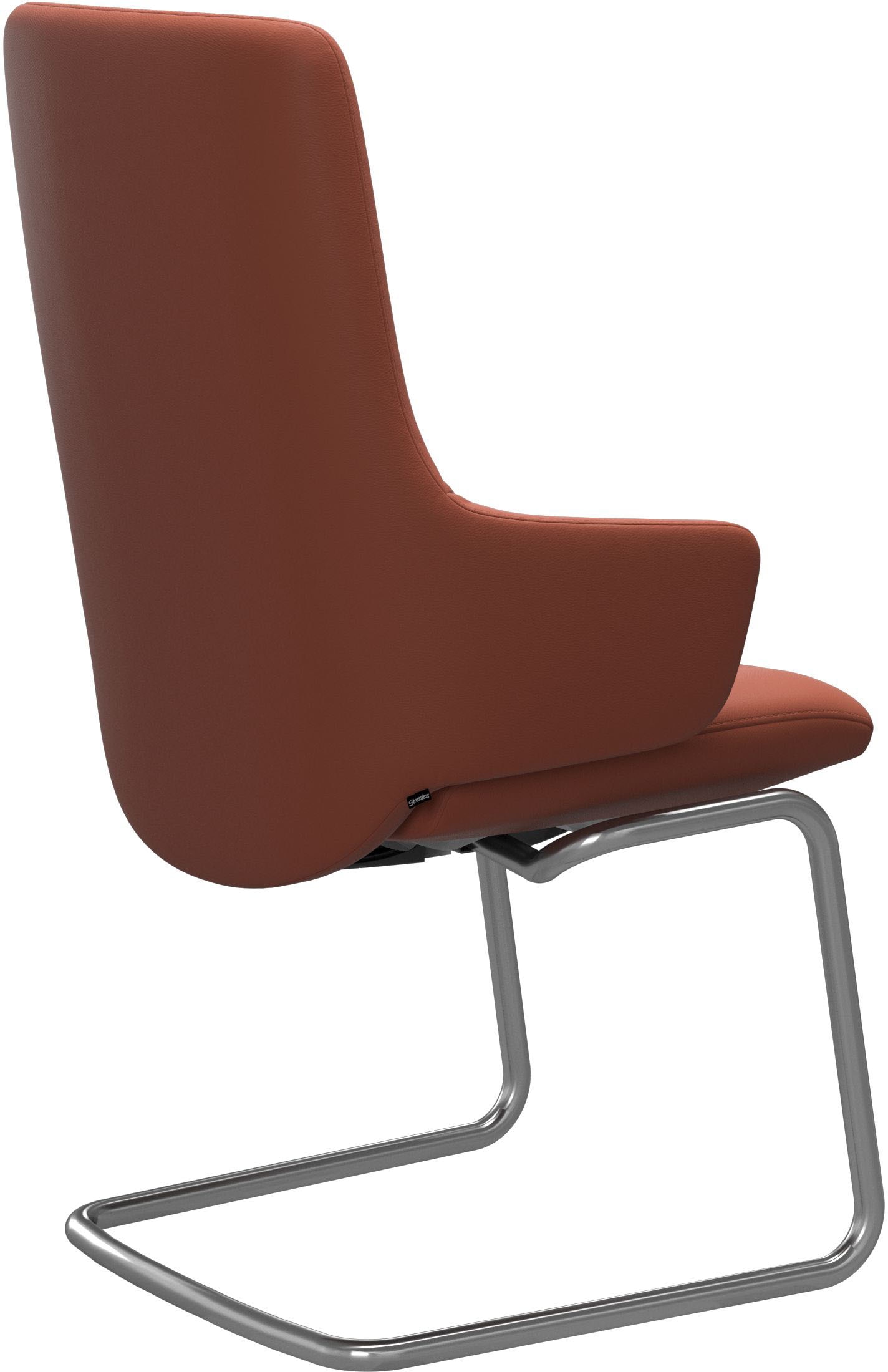 Stressless® Polsterstuhl »Laurel«, Leder PALOMA, High Back mit Armlehne, Größe L, mit Beinen aus Stahl in Schwarz matt