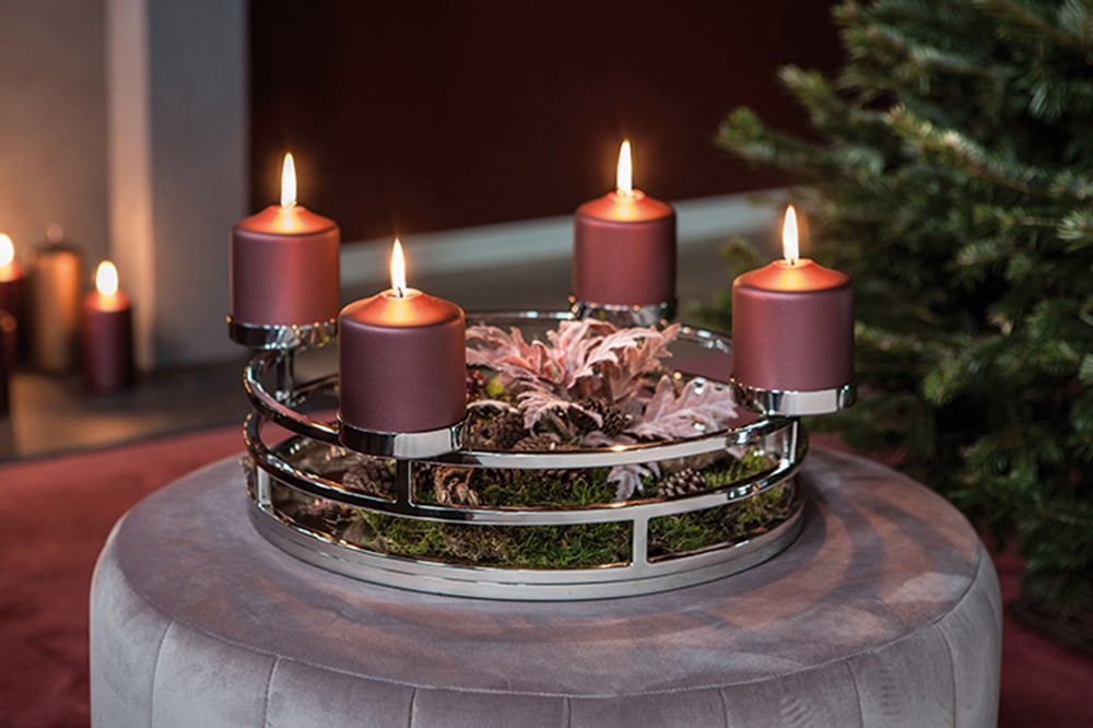 Fink Raten (1 auf »MODENA«, kaufen Kerzenhalter 4-flammig, St.), Adventsleuchter