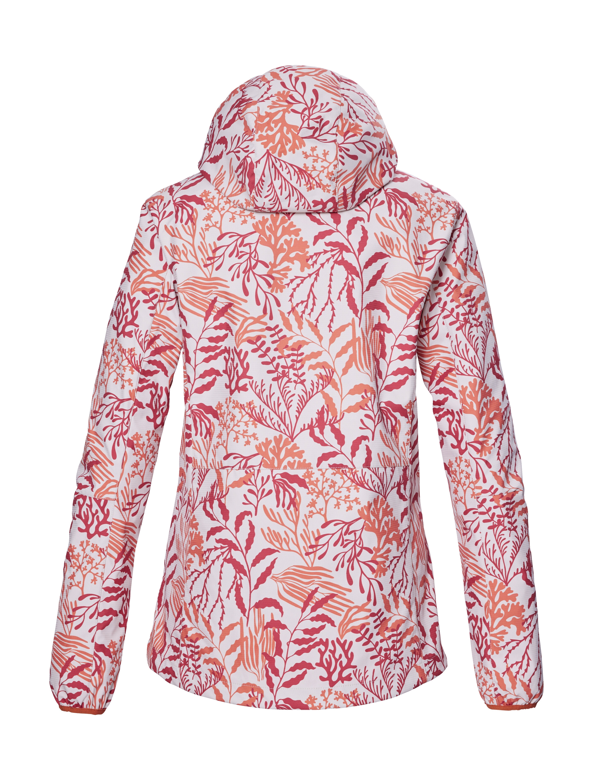 Killtec Softshelljacke »KOS 56 WMN SFTSHLL JCKT«, Wasserabweisende, winddichte Softshelljacke mit floralem Print