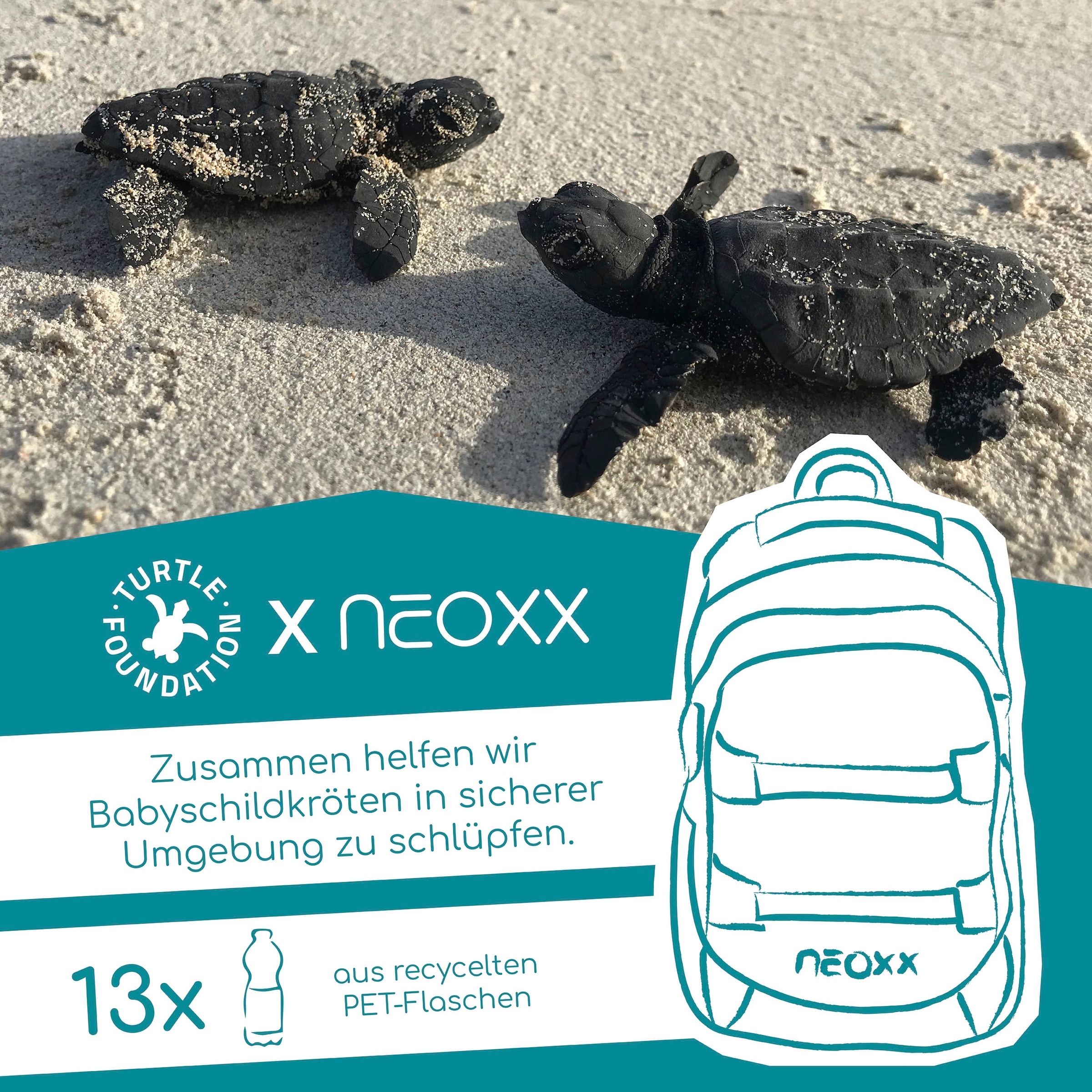 neoxx Schulrucksack »Active Pro, Wool fhe World«