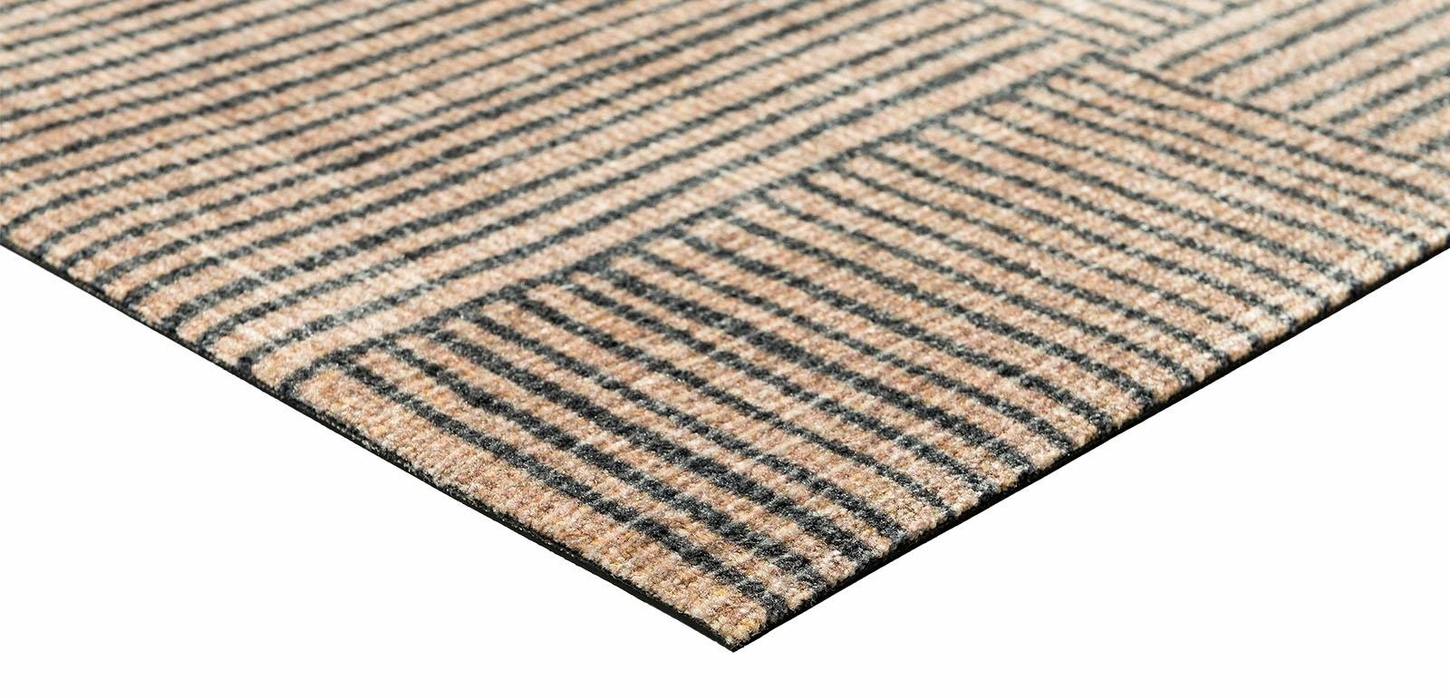 wash+dry by Kleen-Tex Teppich »Canvas«, rechteckig, 9 mm Höhe, rutschhemmend, waschbar, Wohnzimmer