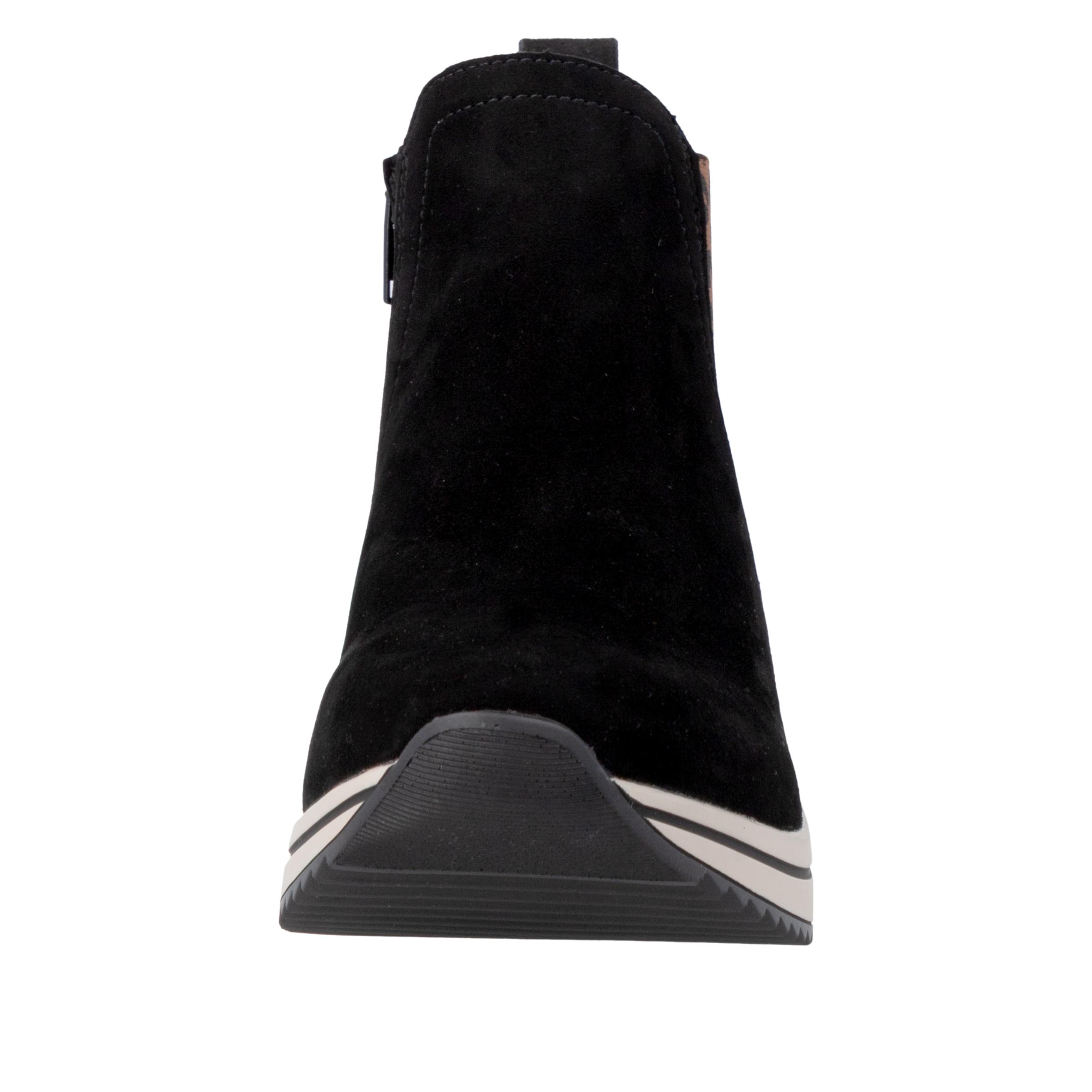 Remonte Keilstiefelette  Boots, Chelseaboots, Plateaustiefelette mit Leo-Stretcheinsatz