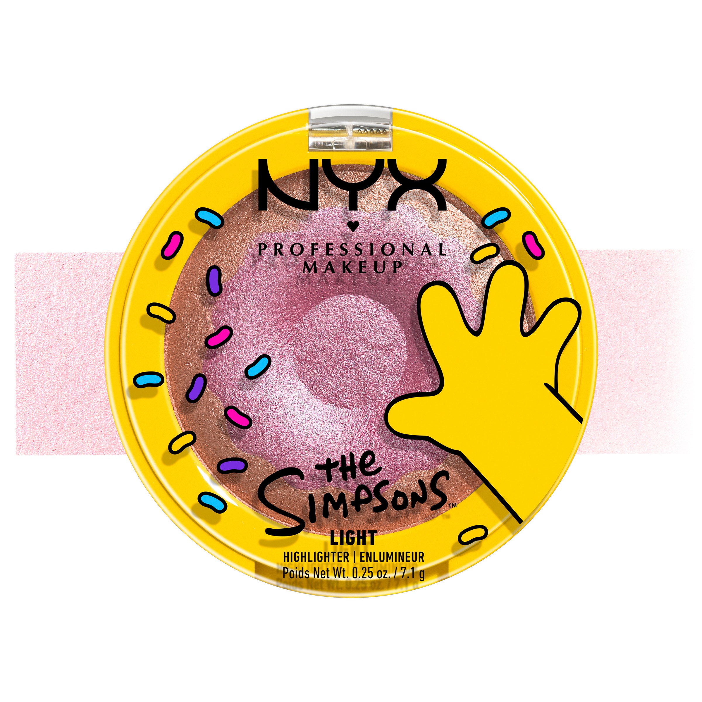 NYX PROFESSIONAL MAKEUP Highlighter »HOMER SIMPSON HIGHLIGHTER«