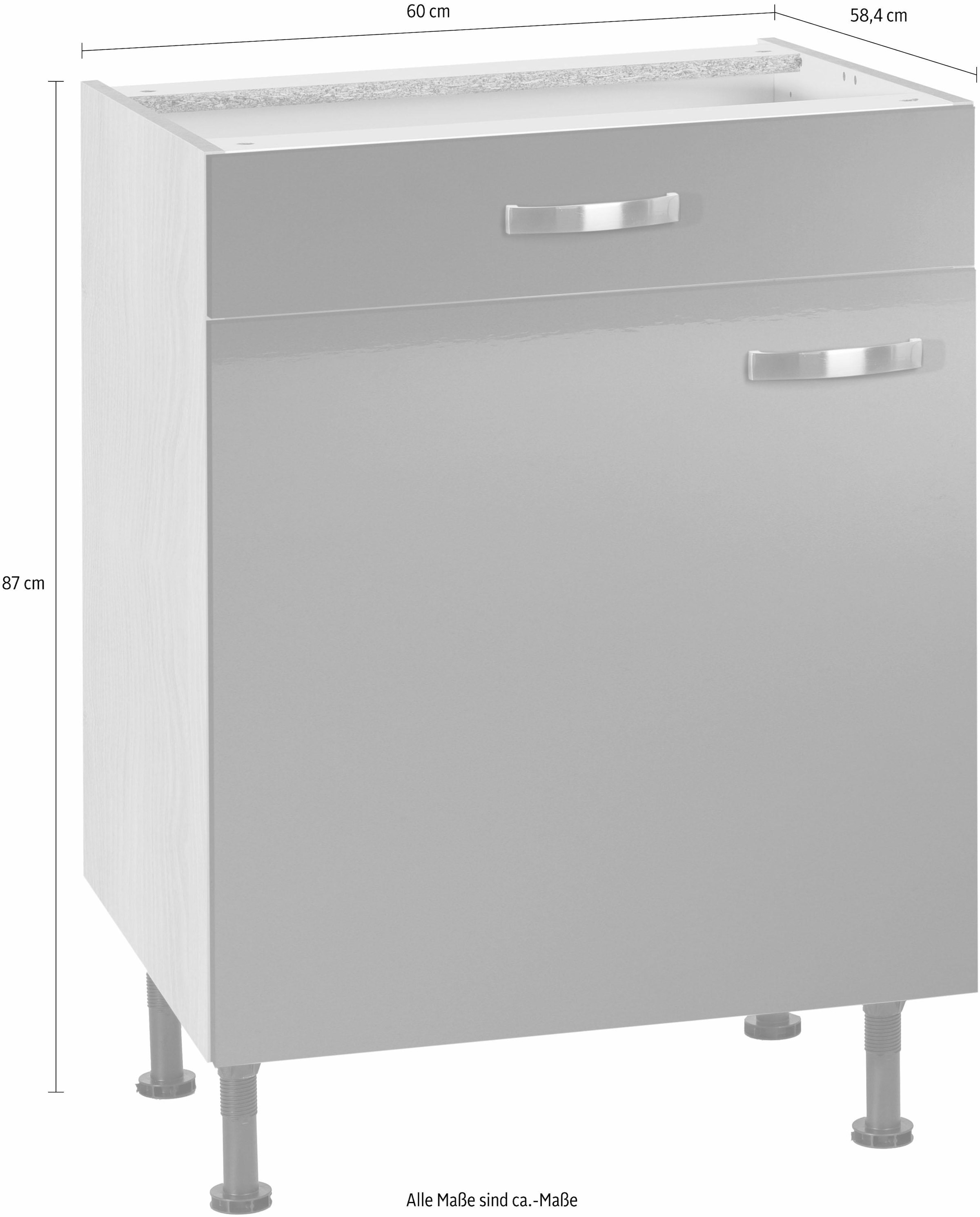 OPTIFIT Unterschrank »Cara«, Breite 60 cm, mit Vollauszug und Soft-Close-Funktion