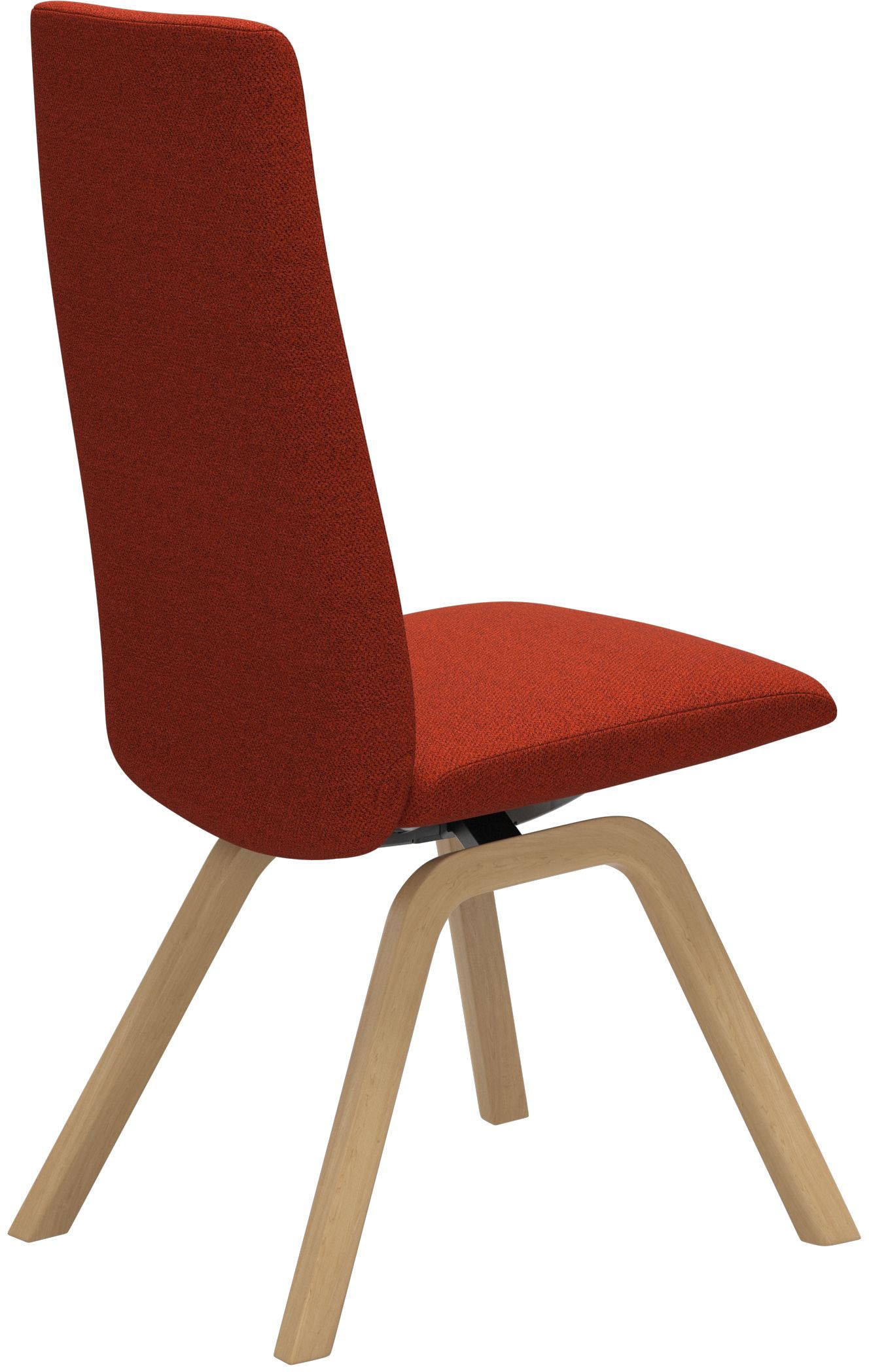 Stressless® Polsterstuhl »Laurel«, ROHLEDER Stoff Q2 FARON, High Back, Größe M, mit schräggestellten Beinen in Eiche natur