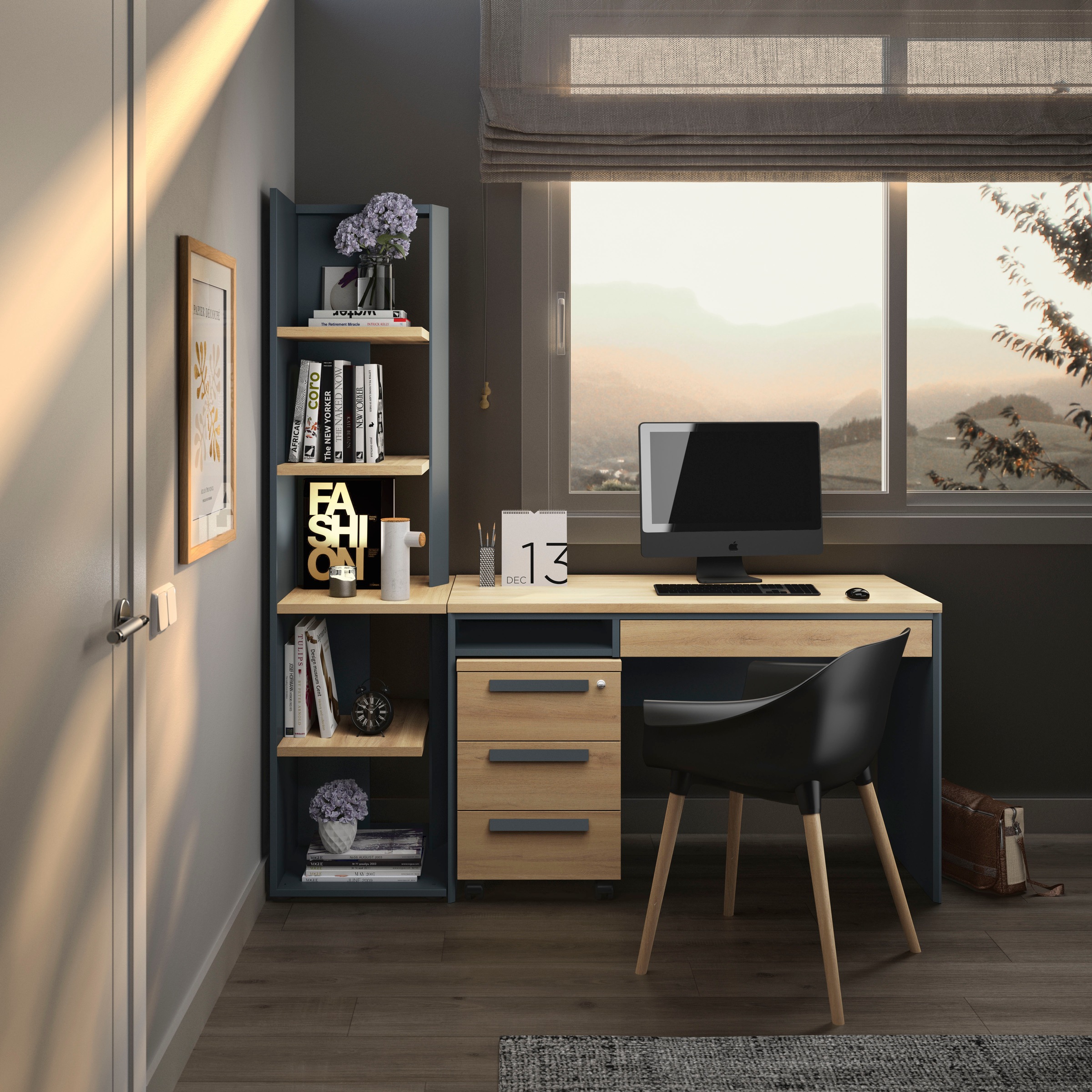 Gami Aktenregal »ARCADE« 1 Stk. tlg. Bücherregal B. 60 günstig online kaufen