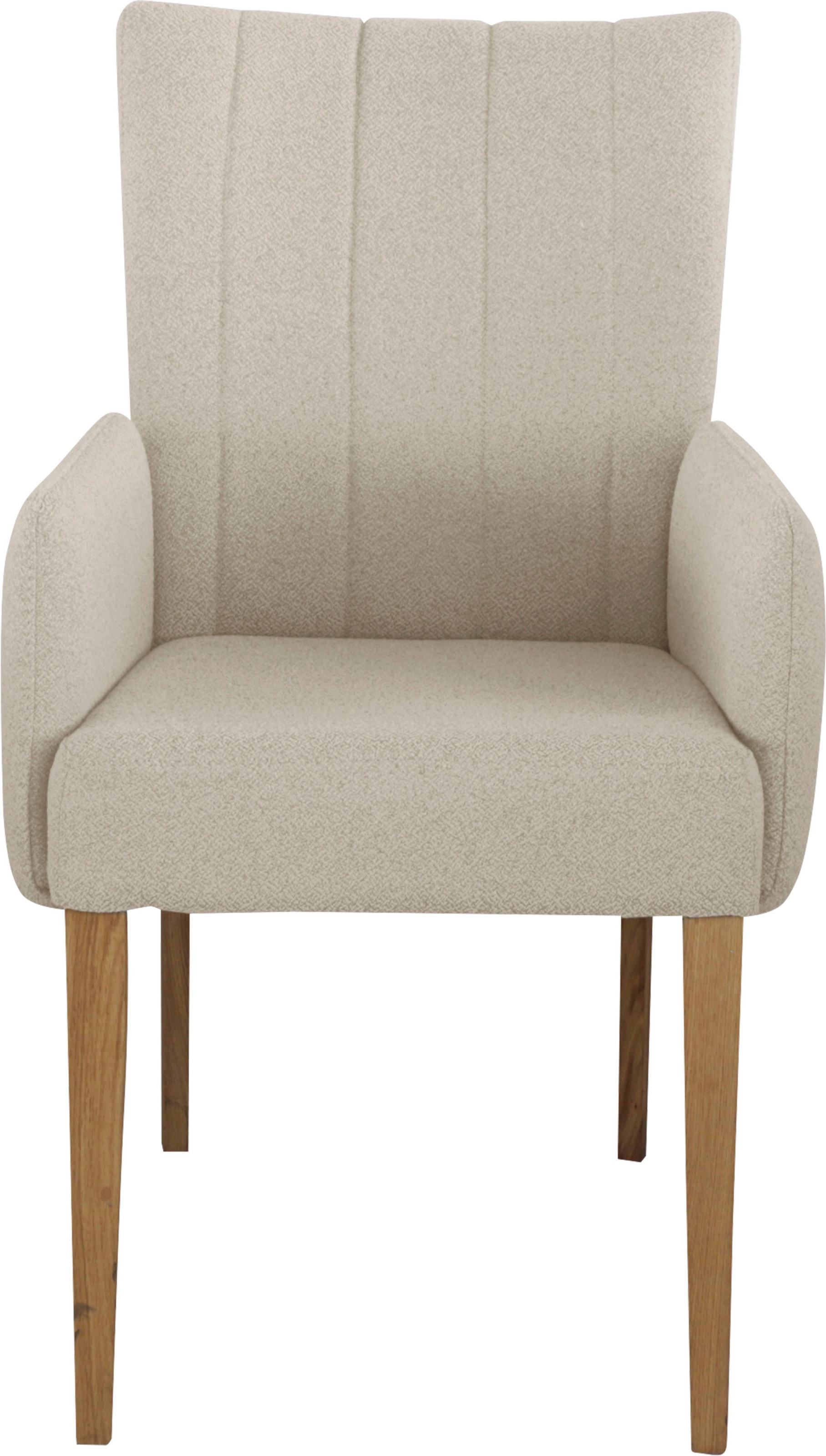 Home affaire Armlehnstuhl »Dia« () Gestell Eiche massiv geölt günstig online kaufen