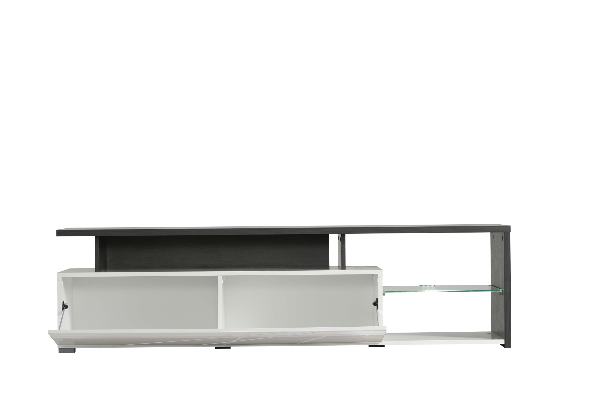 INOSIGN Lowboard »Arctic TV-Board«, TV-Kommode,Br. 170 cm, mit und ohne LED-Beleuchtung,Front mit Fräsung
