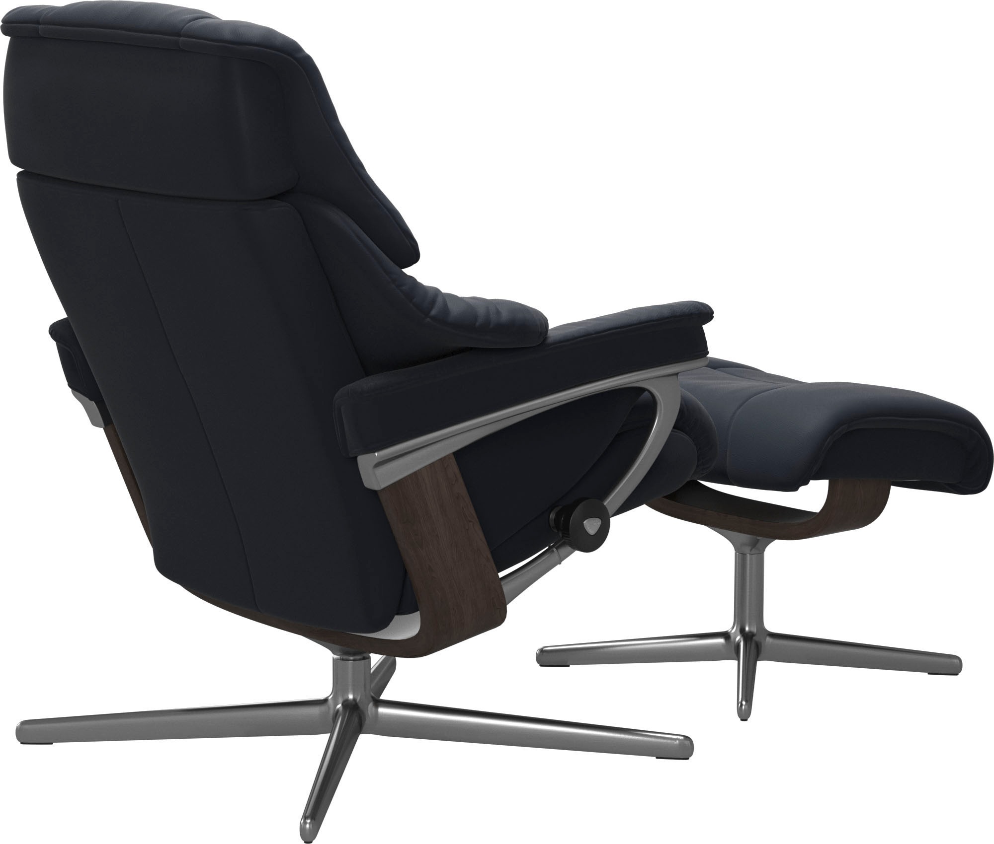 Stressless® Relaxsessel »Reno«, mit Cross Base, Größe S, M & L, Holzakzent Wenge
