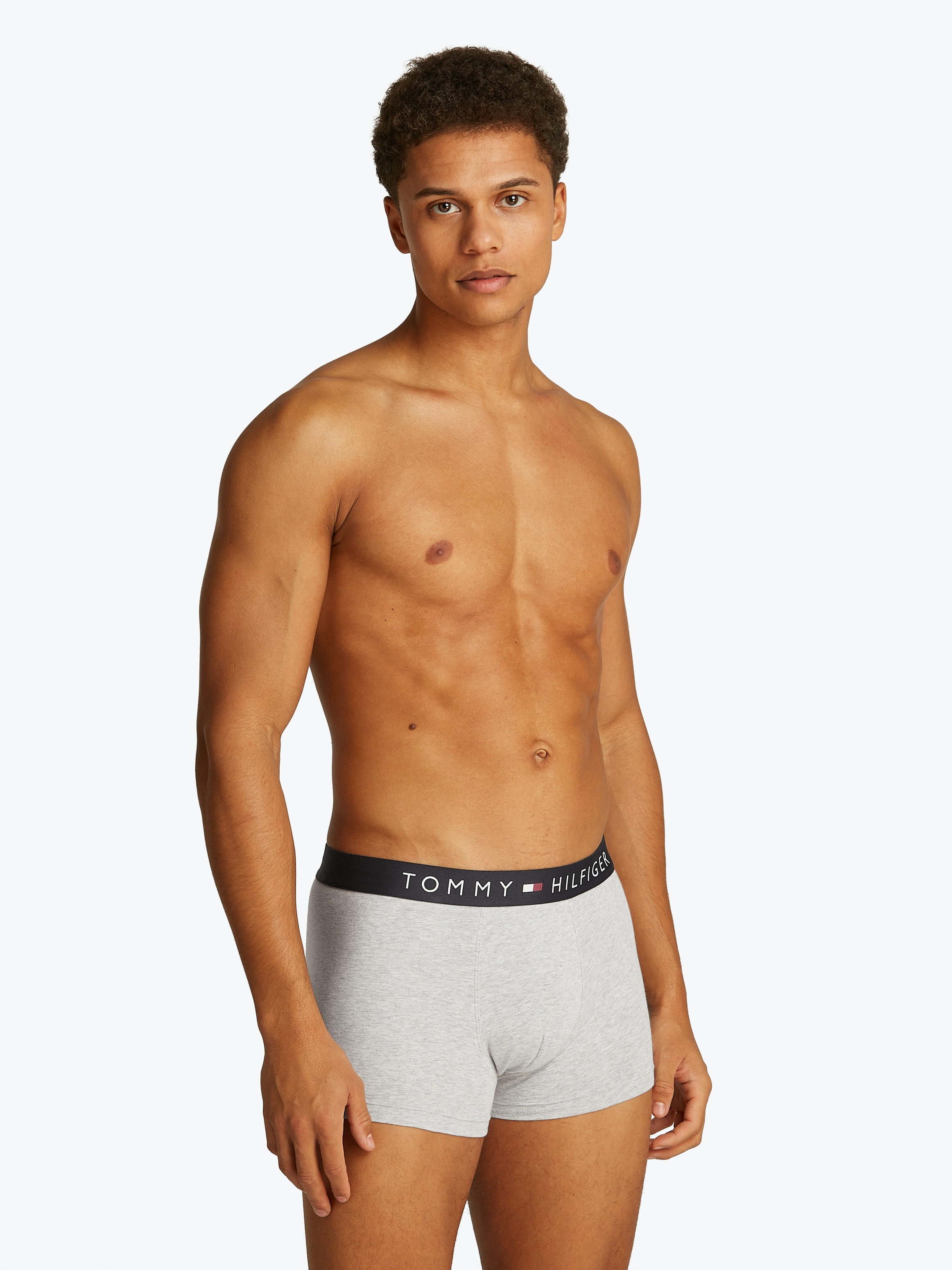 Tommy Hilfiger Underwear Trunk »3P TRUNK«, (Packung, 3 St., 3er), mit Logobund