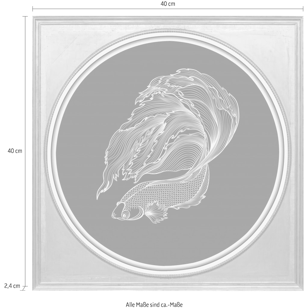 queence Acrylglasbild »Fisch«