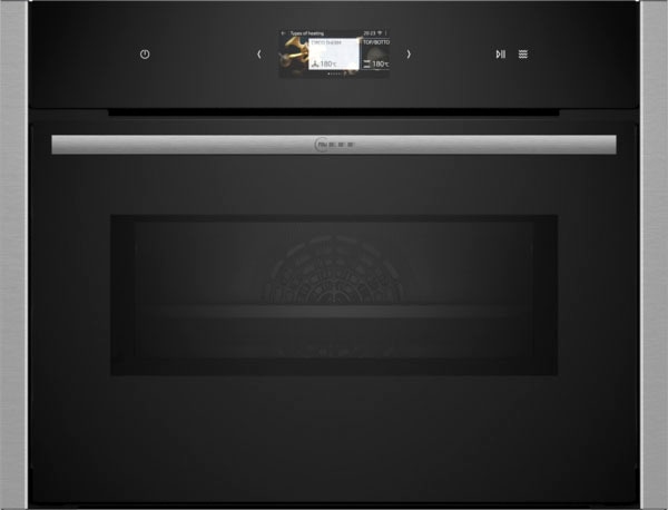 NEFF Backofen mit Mikrowelle N 70 »C24MS31N0«, EasyClean®, AirFry-Funktion günstig online kaufen