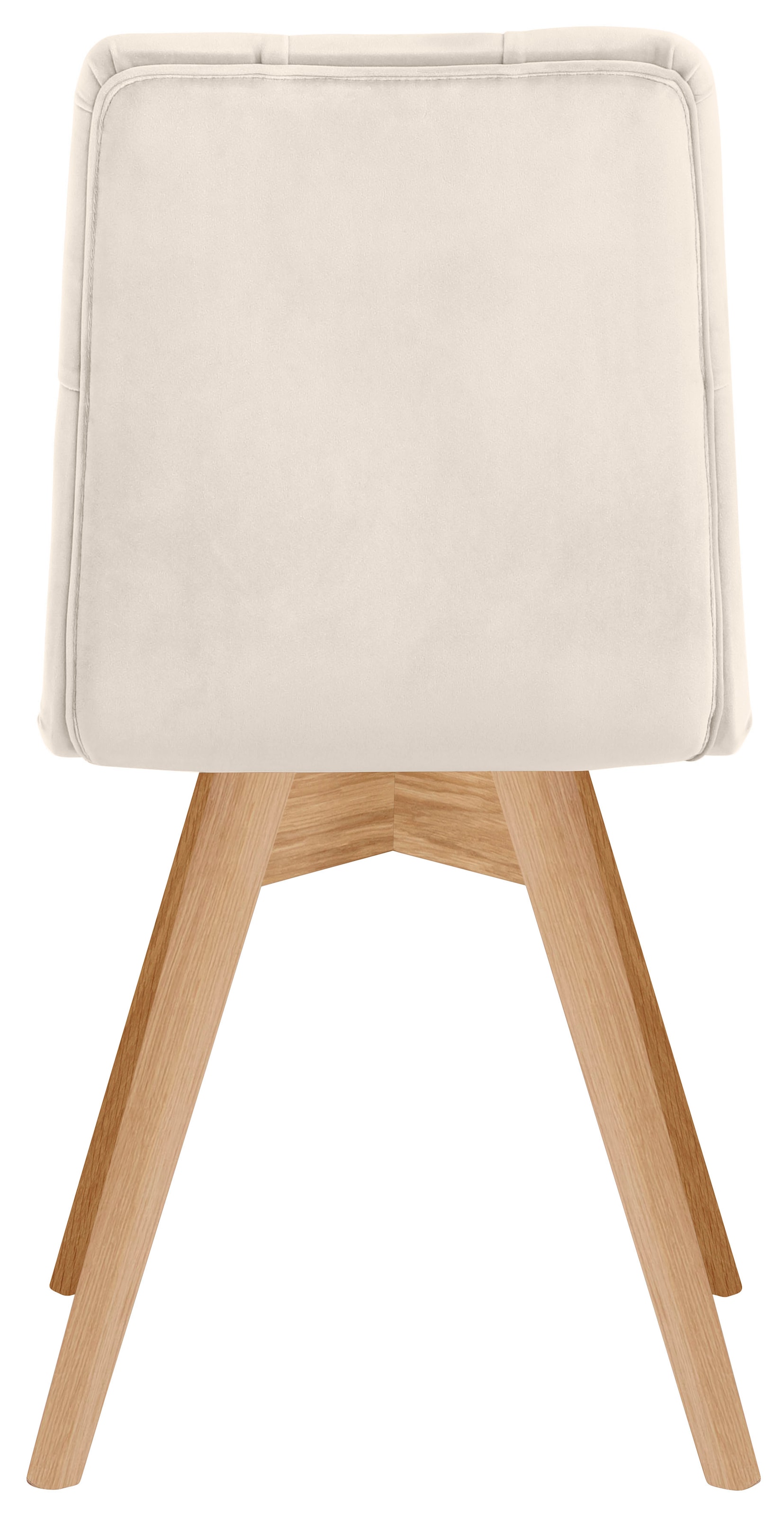 andas Esszimmerstuhl »Rania«, (Set), 6 St., Samtoptik, im 2er/4er/6er Set, Massivholzbeinen