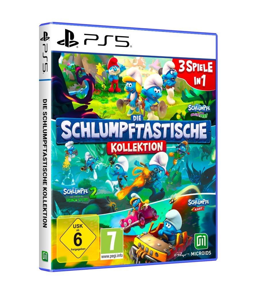 Astragon Spielesoftware »Die Schlumpftastische Kollektion - 3 Spiele in 1«, PlayStation 5