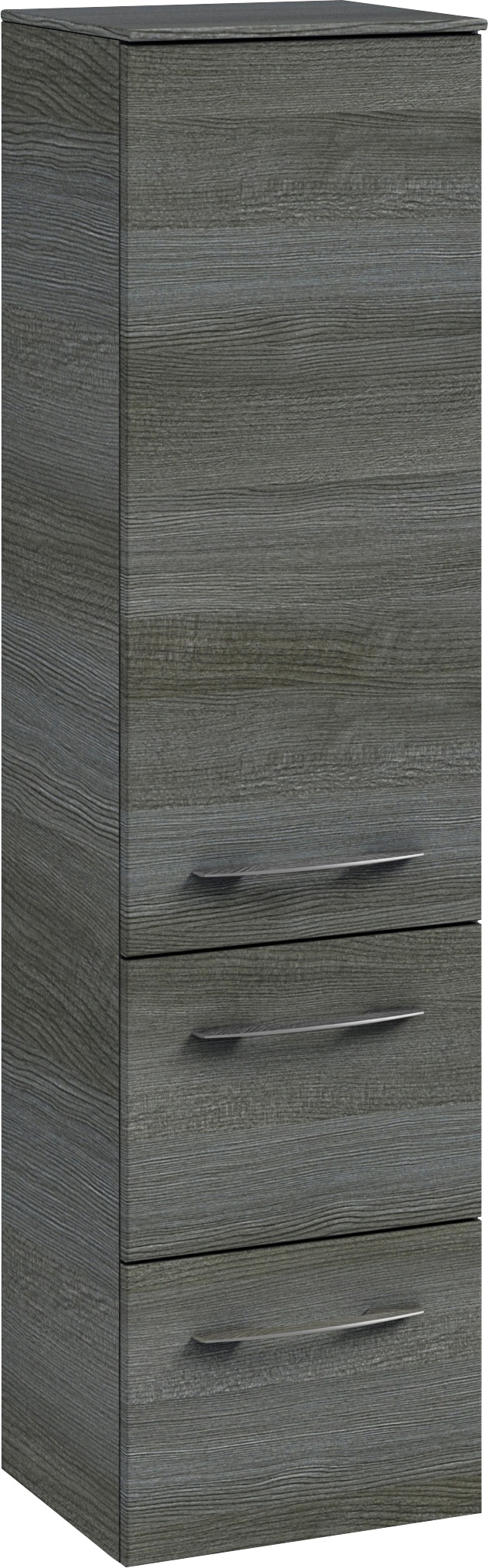 Saphir Badmöbel-Set »Cassca Sprint 3-teilig Mineralmarmor-Waschtisch mit LED-Spiegelschrank«, (4 St.), Midischrank, inkl. Türdämpfer, 4 Türen, 4 Schubladen