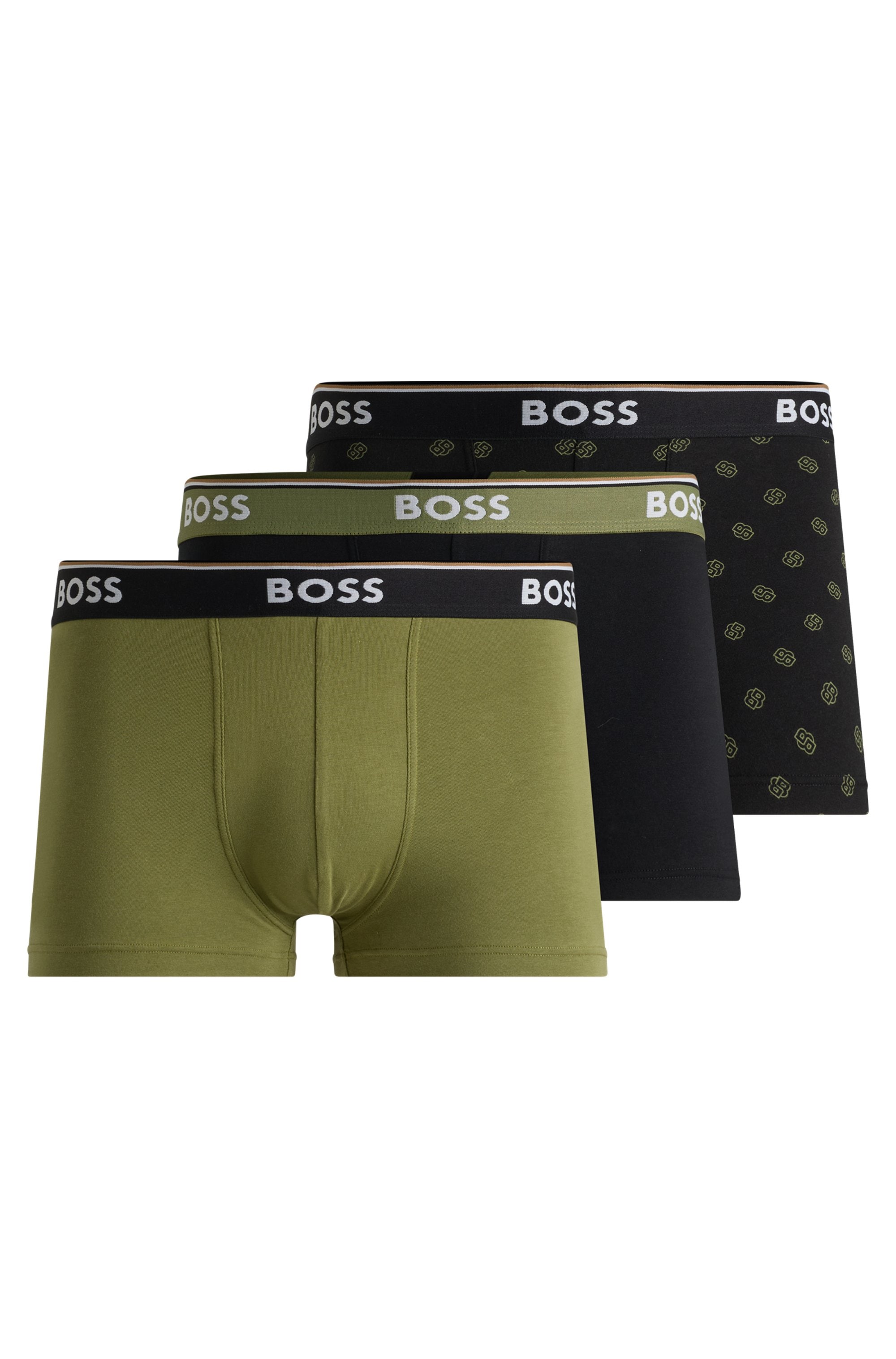 BOSS Trunk »Trunk 3P Power Desig«, (Packung, 3 St., 3er), mit BOSS Schriftzug
