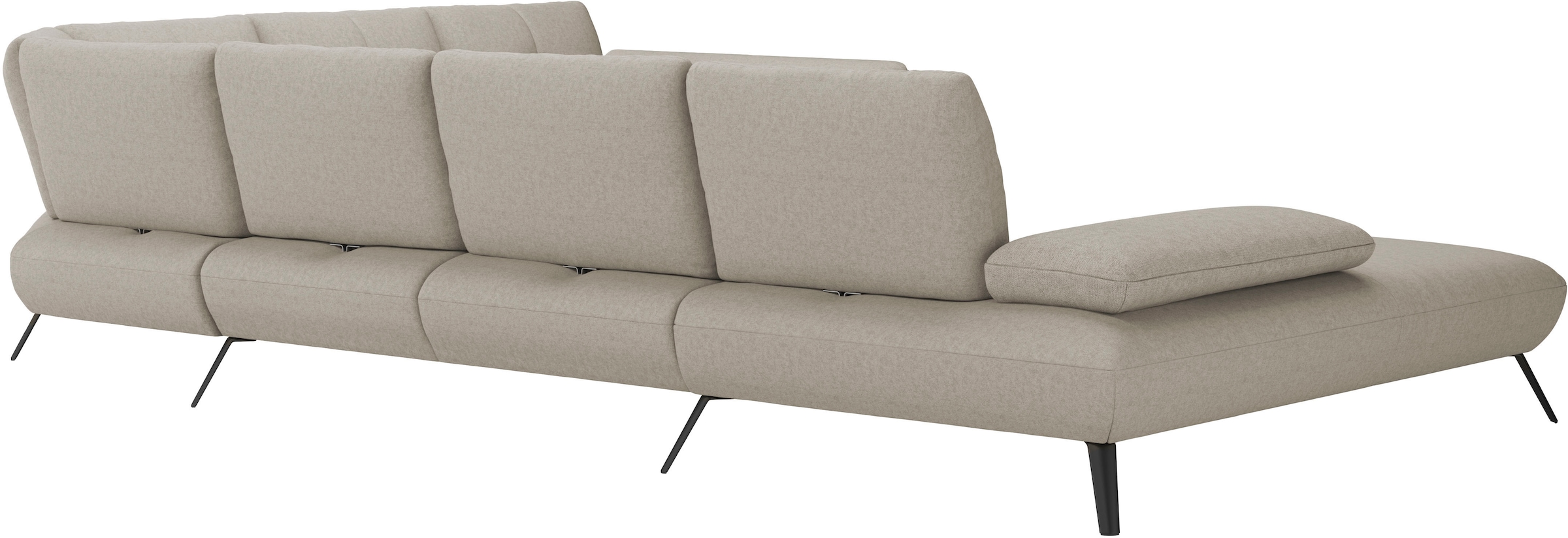 OTTO home Wohnlandschaft »Mikado U-Form« inkl. Sitztiefenverstellung und Armteilverstellung
