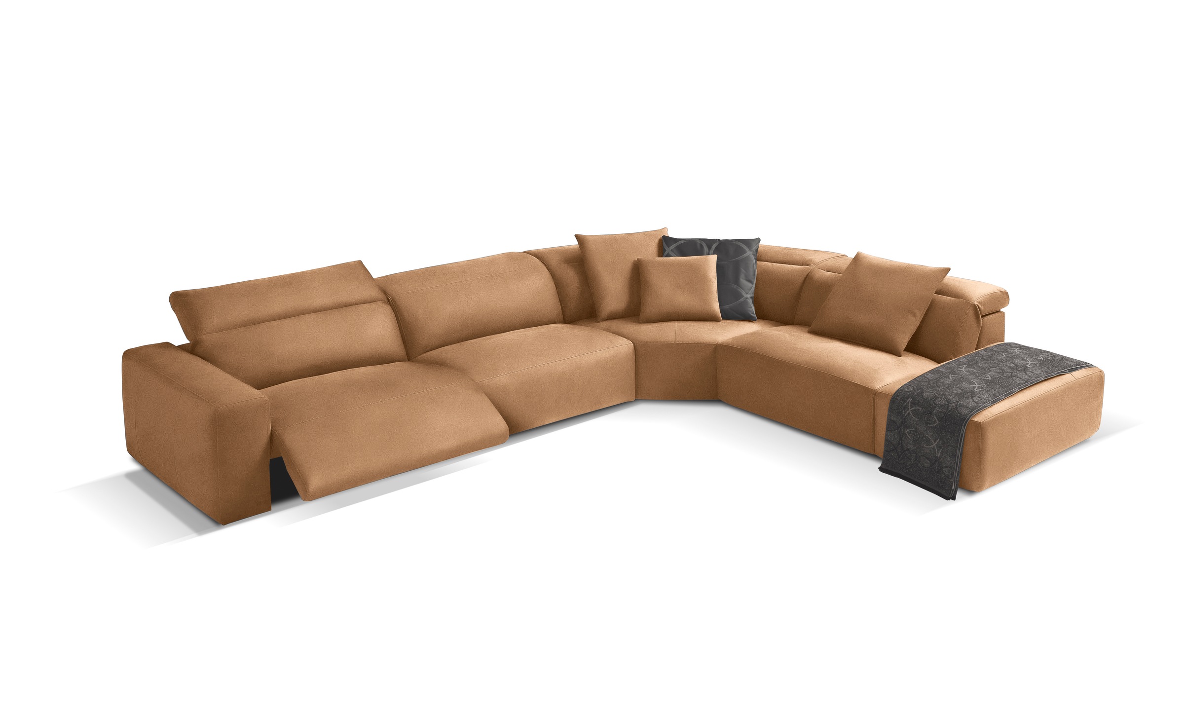 Egoitaliano Ecksofa "Beverly, extravangantes Designsofa mit erstklassigem S günstig online kaufen