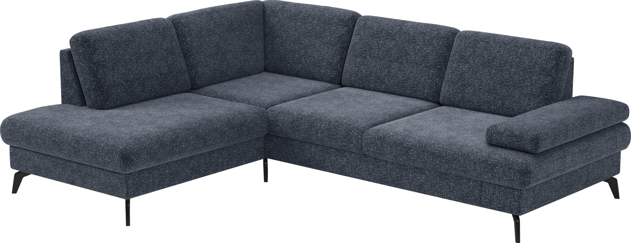 sit&more Ecksofa »Morris L-Form, inkl. Sitztiefenverstellung«, wahlweise mit Armteilverstellung, Bettfunktion & Bettkasten