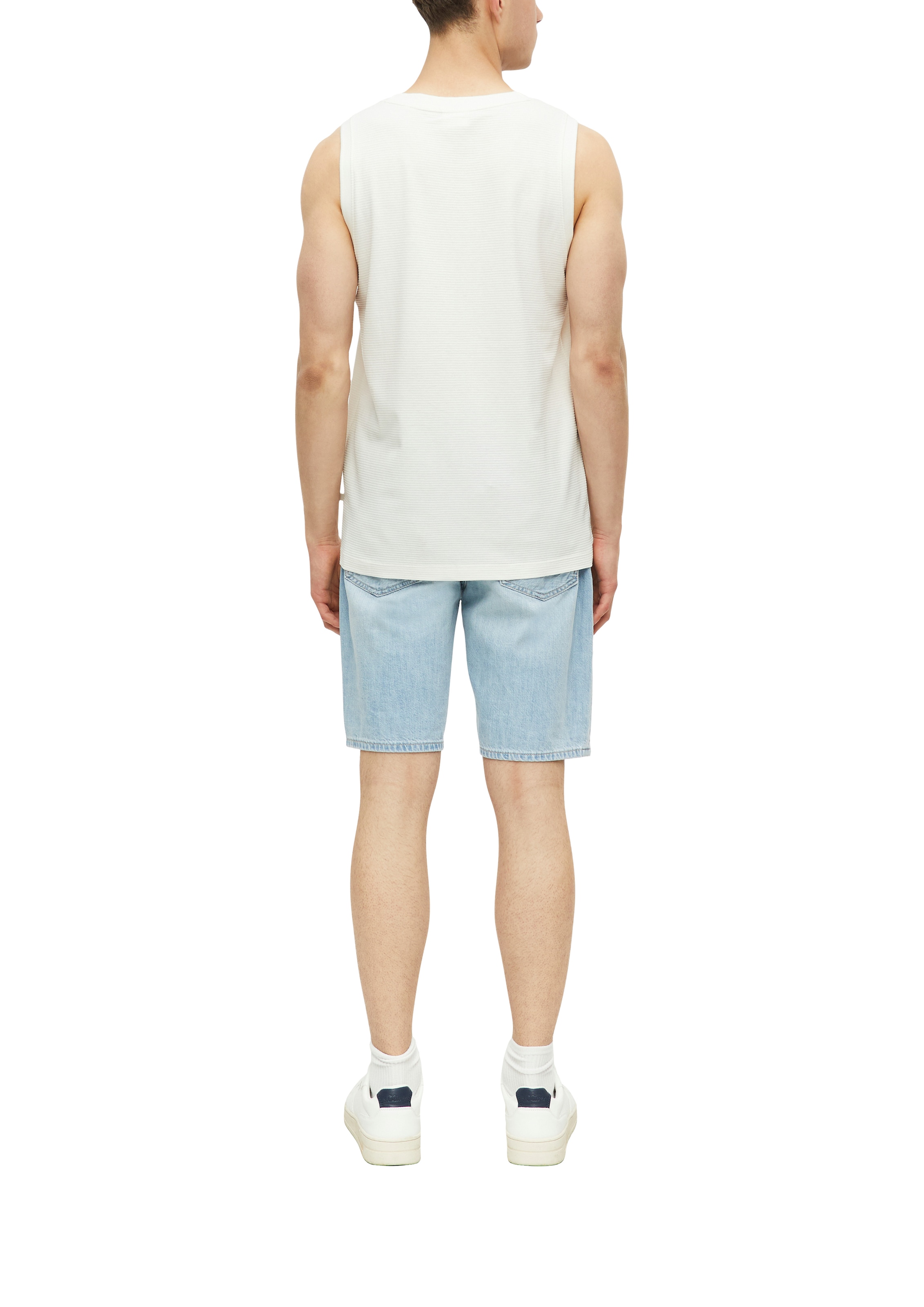 s.Oliver Tanktop Sommertop in feiner Streifen-Optik