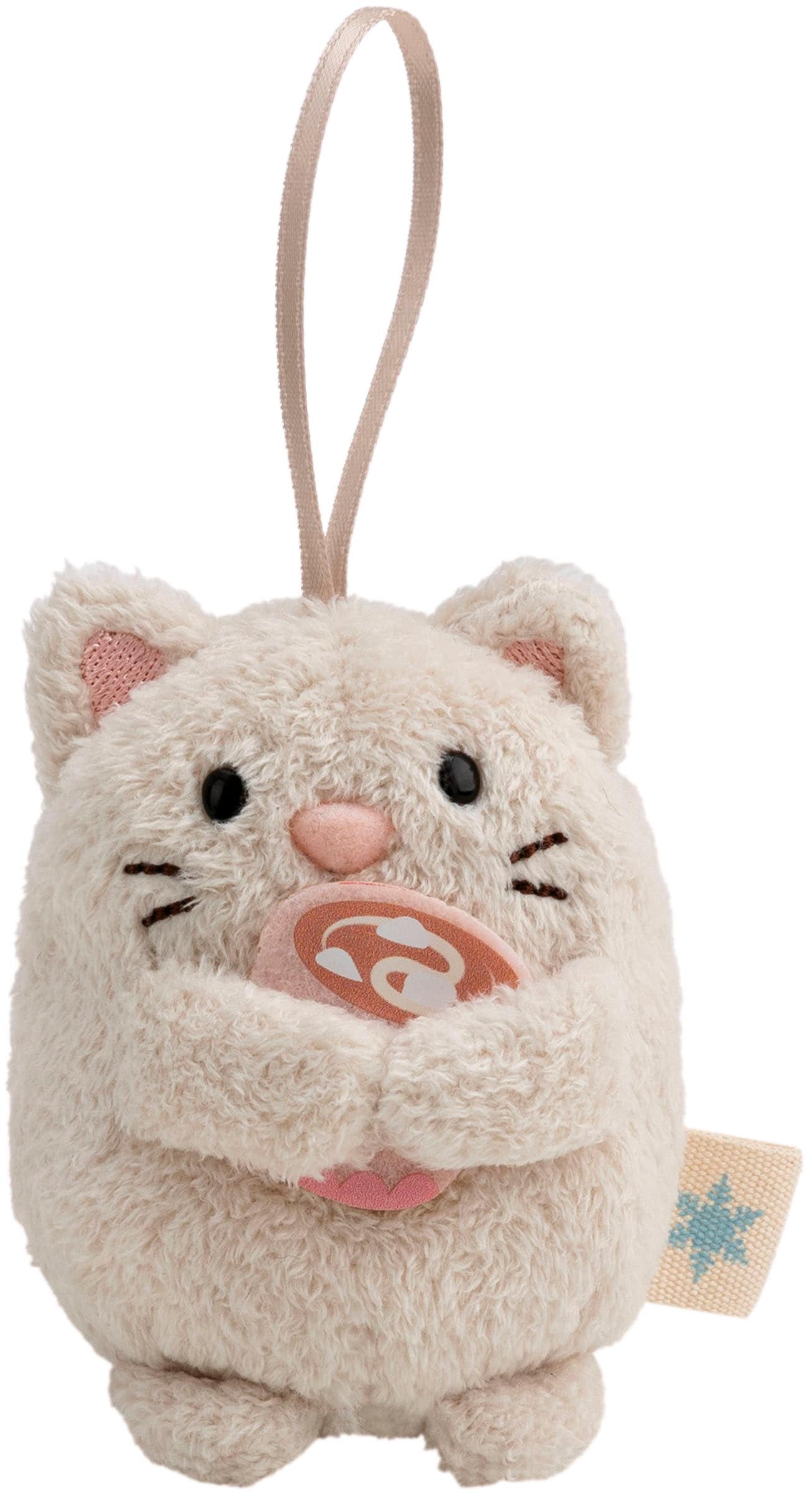 Nici Kuscheltier »mymochi, Set Katze Angy 8cm mit Tasse & Schneemannkostüm« in Geschenkbox
