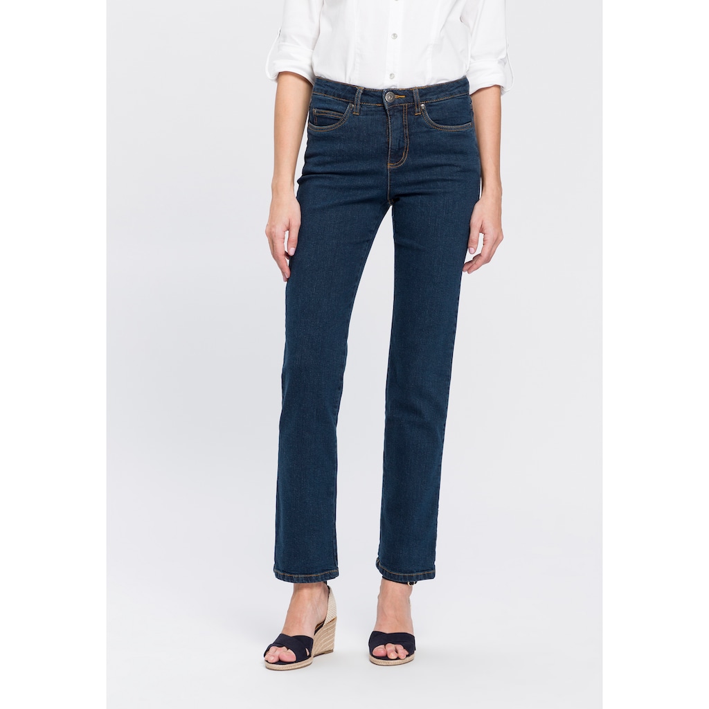 Arizona Gerade Jeans »Comfort-Fit«, High Waist