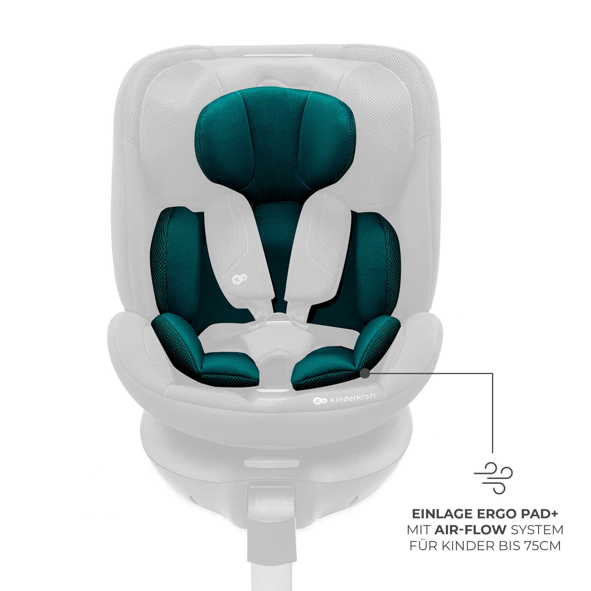 Kinderkraft Autokindersitz »XRIDER 2 i-Size« Klasse 0 / 1 / II / III (bis 36 kg) 360° – drehbarer Kindersitz