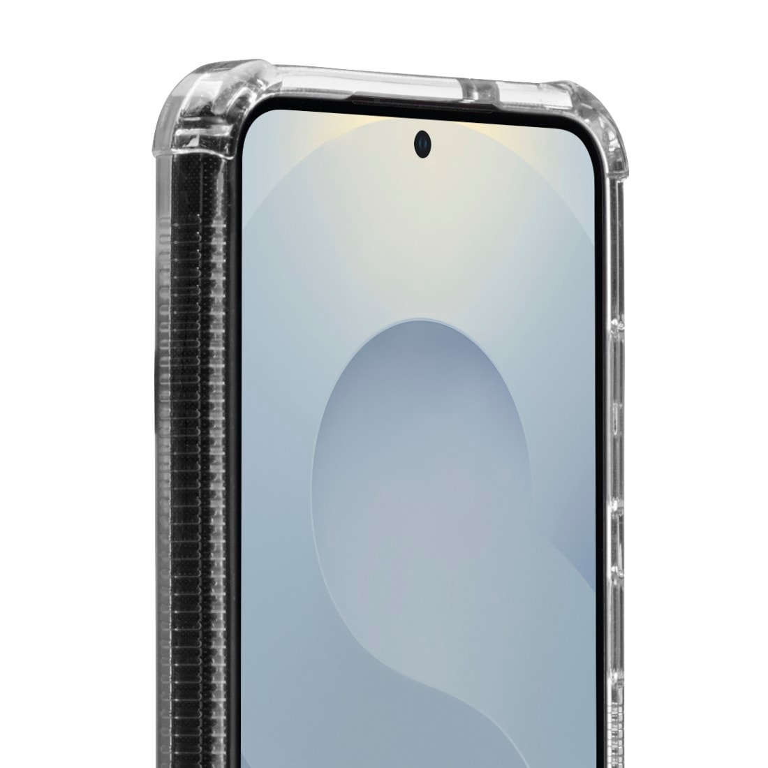 Hama Smartphone-Hülle »Handyhülle magnetisch für Galaxy S25+ (für Qi2, D3O, durchsichtig)«, Samsung Galaxy S25+, Wireless-Charging