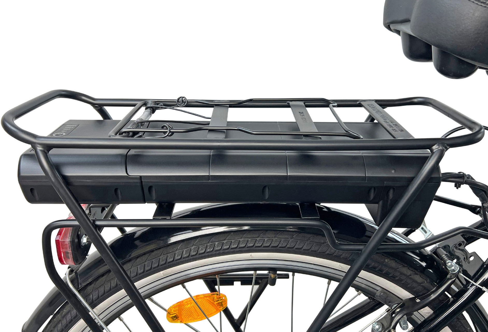 LLobe E-Bike »City E-Bike 26" Shopper schwarz«, Shimano, Tourney, Heckmotor 250 W