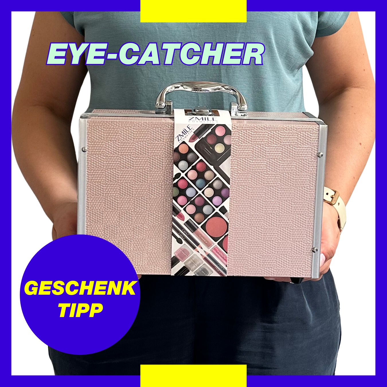 ZMILE COSMETICS Kosmetik-Koffer »Eye-Catcher«, (42 tlg.), mit veganer Formulierung