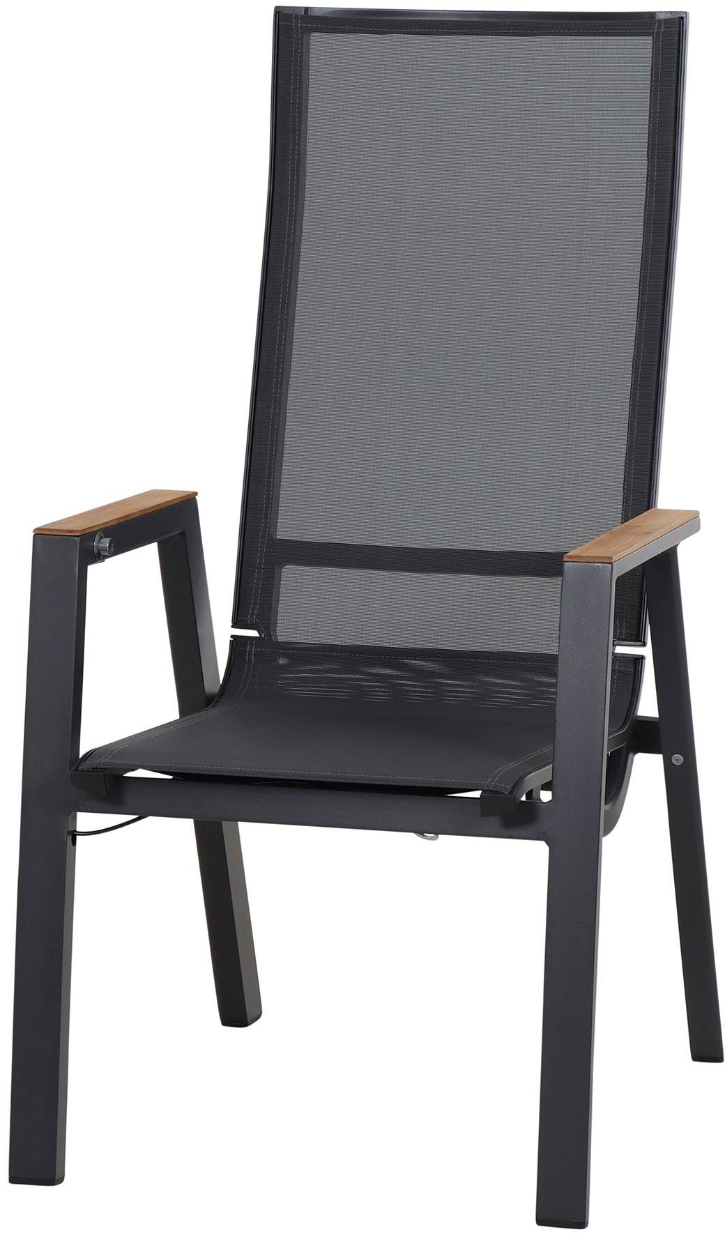 Siena Garden Garten-Essgruppe »Rondo«, (Set, 5 tlg.), bestehend aus 4 Sesseln und 1 Tisch