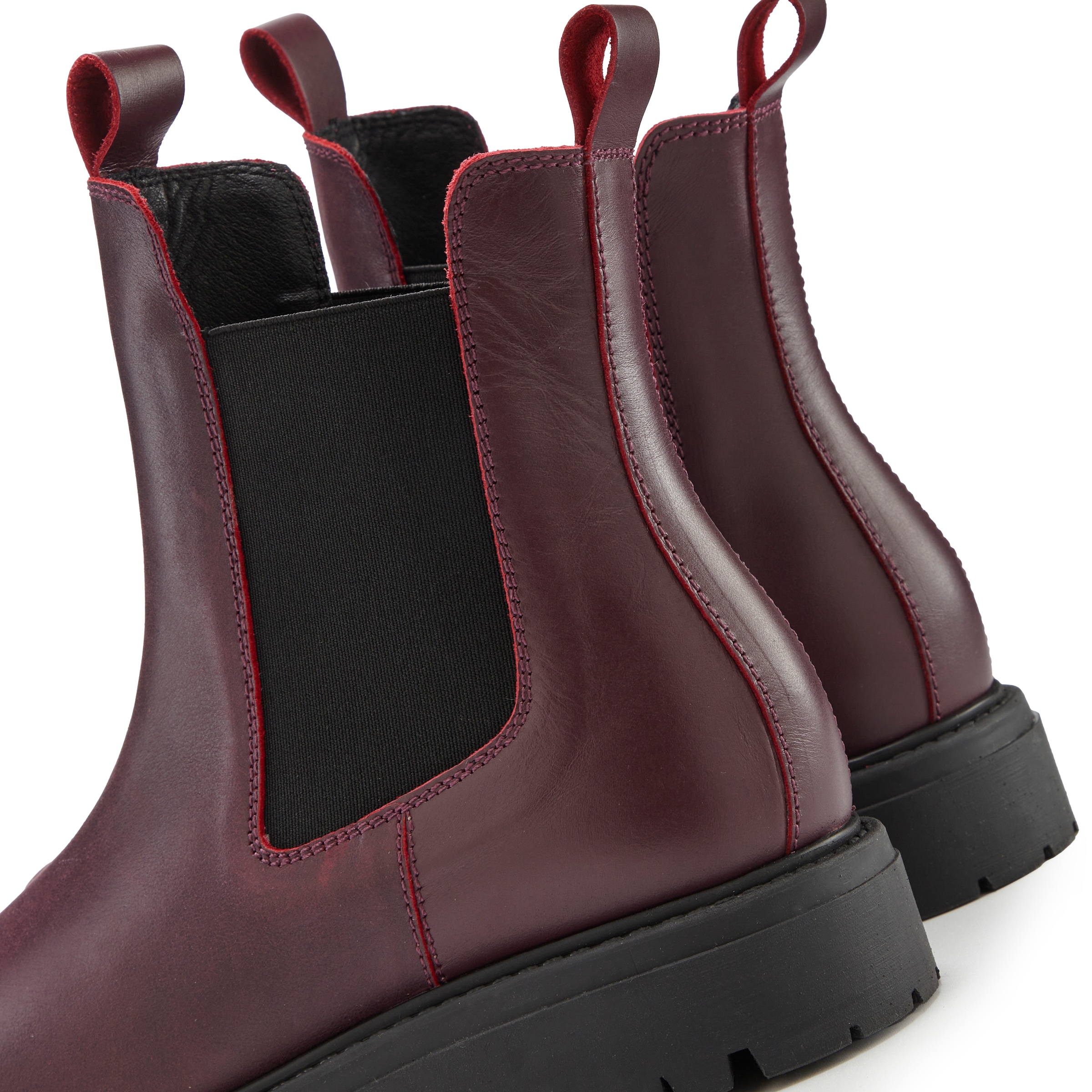 Elbsand Stiefelette, Chelseaboots, Schlupfstiefel, Bikerboots aus Leder