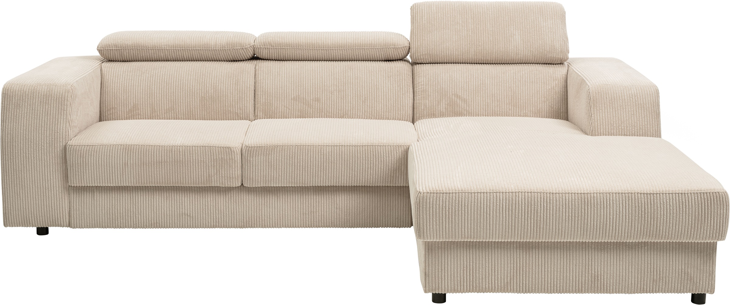 WERK2 Ecksofa »Cherry, modernes Sofa mit Komfortfunktionen, Breite 270cm, L günstig online kaufen