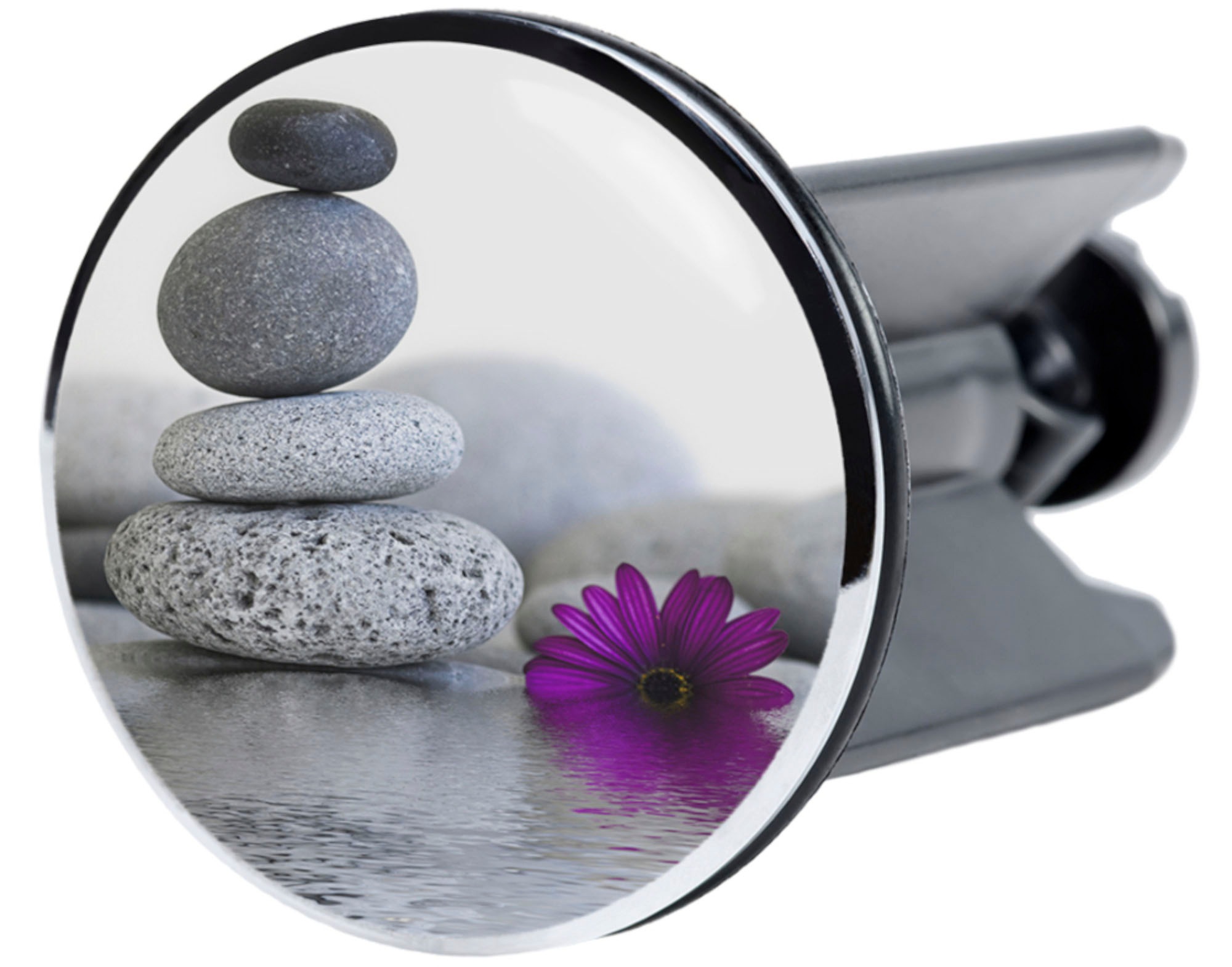 Sanilo Badaccessoire-Set »Energy Stones« WC-Sitz, Badteppich, Stöpsel, Seifenspender und WC-Bürste