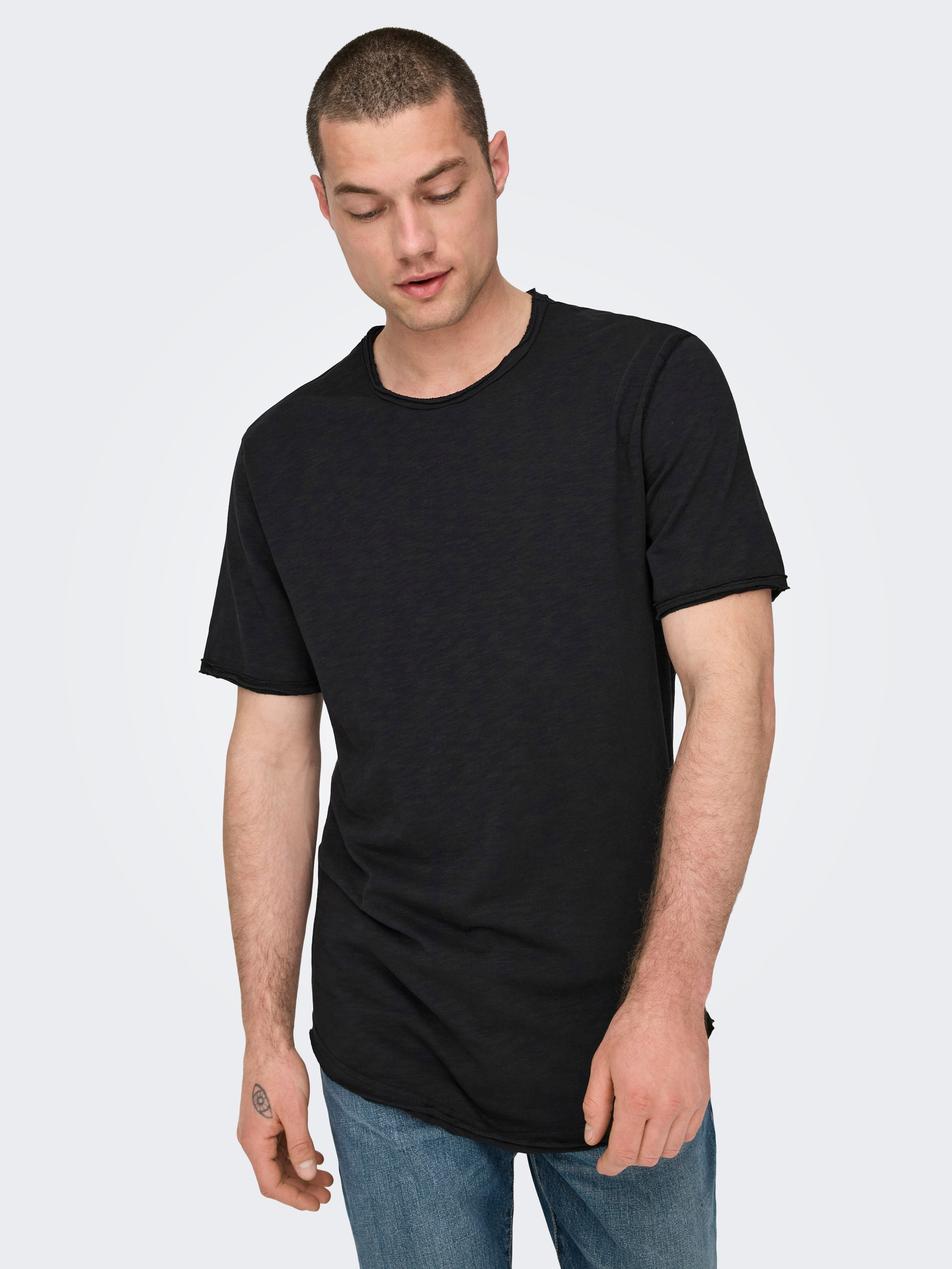 ONLY & SONS T-Shirt »ONSBENNE LONGY SS TEE NF 7822 NOOS«