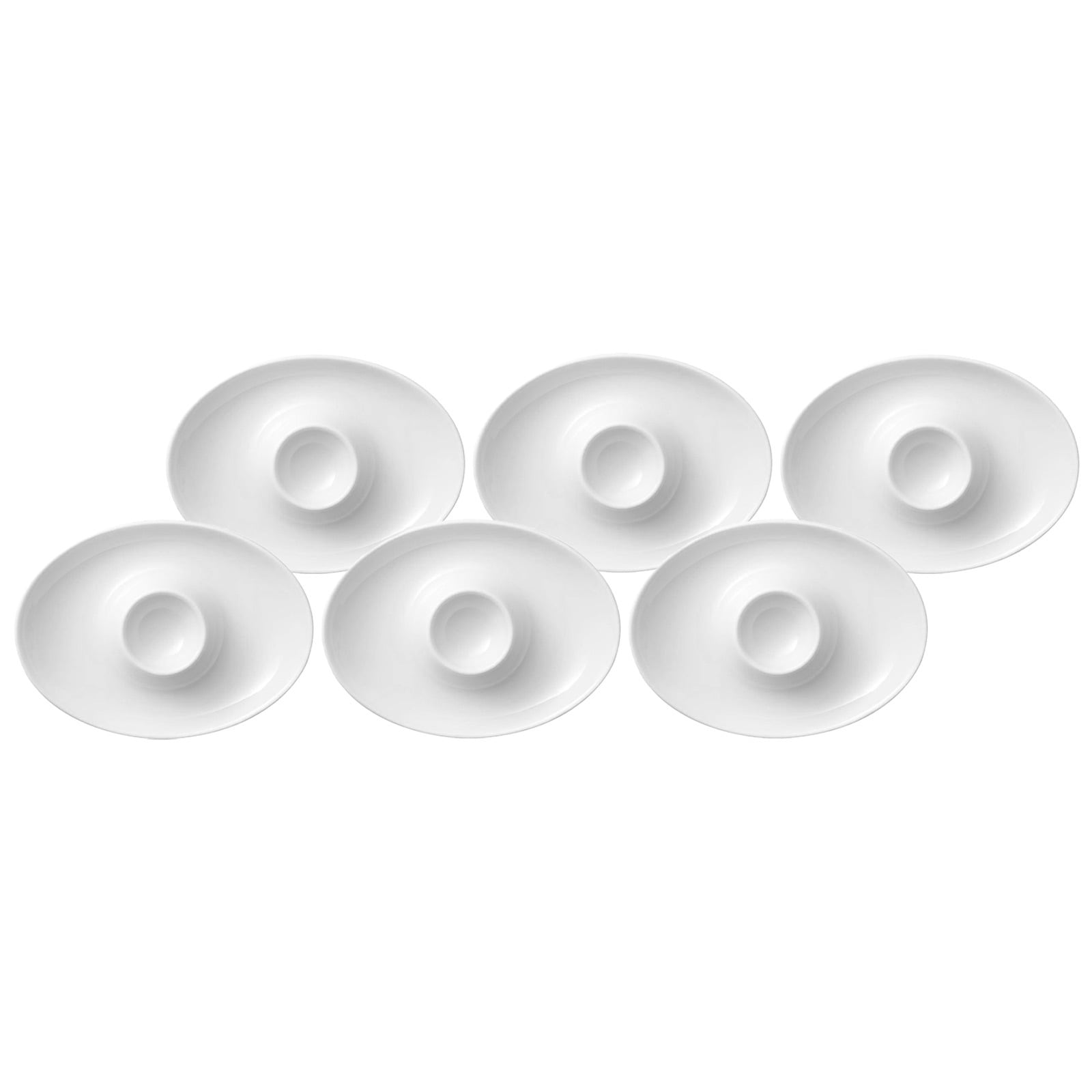 Villeroy & Boch Eierbecher »Eierbecher mit Ablage Royal 6er Set weiß« günstig online kaufen