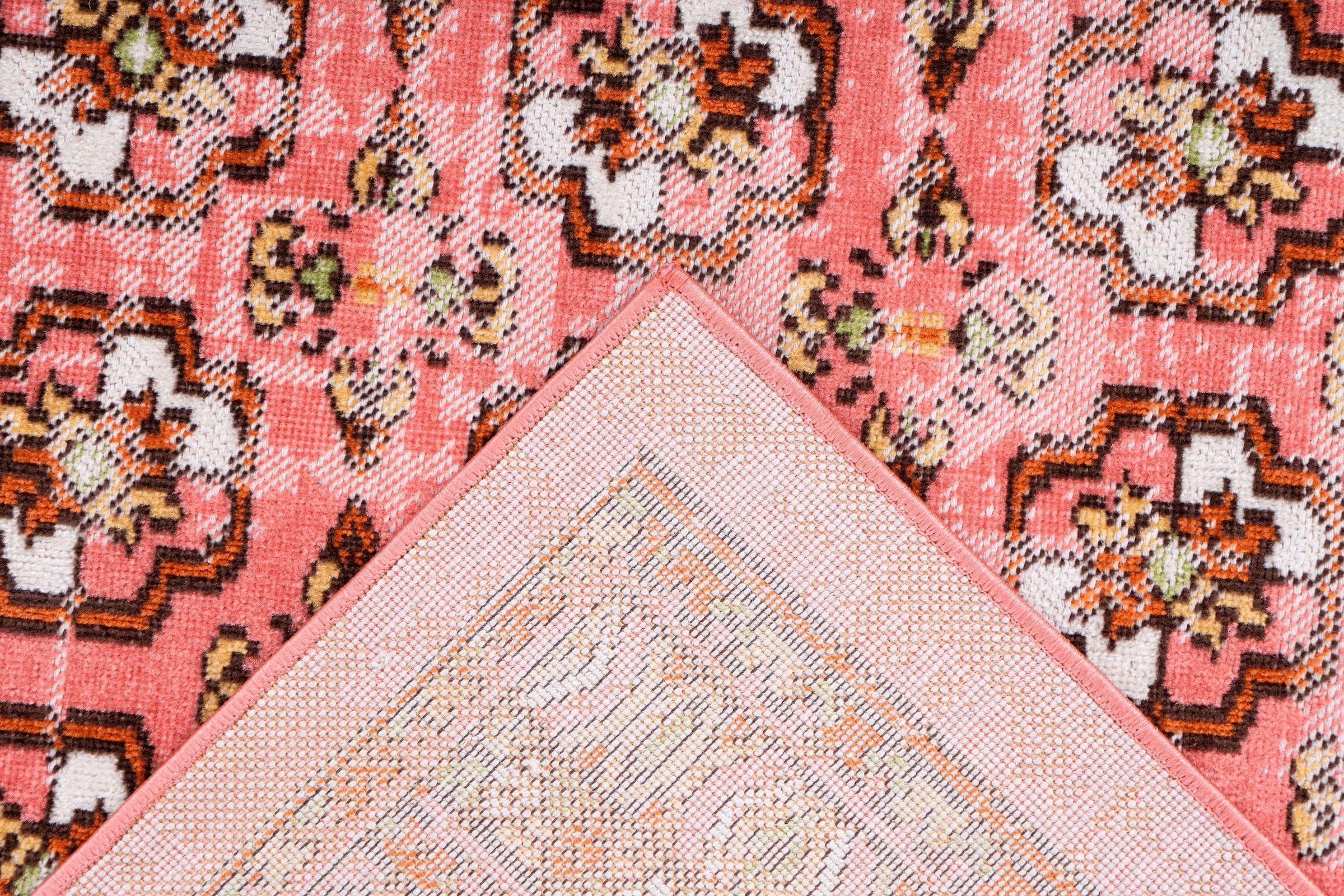 calo-deluxe Teppich »Ruzica-606«, rechteckig, 6 mm Höhe, Flachgewebe, Vintage Design, Wohnzimmer