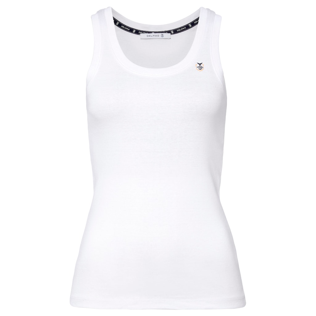 DELMAO Tanktop, (Spar-Set, 2 tlg., 2er-Pack)