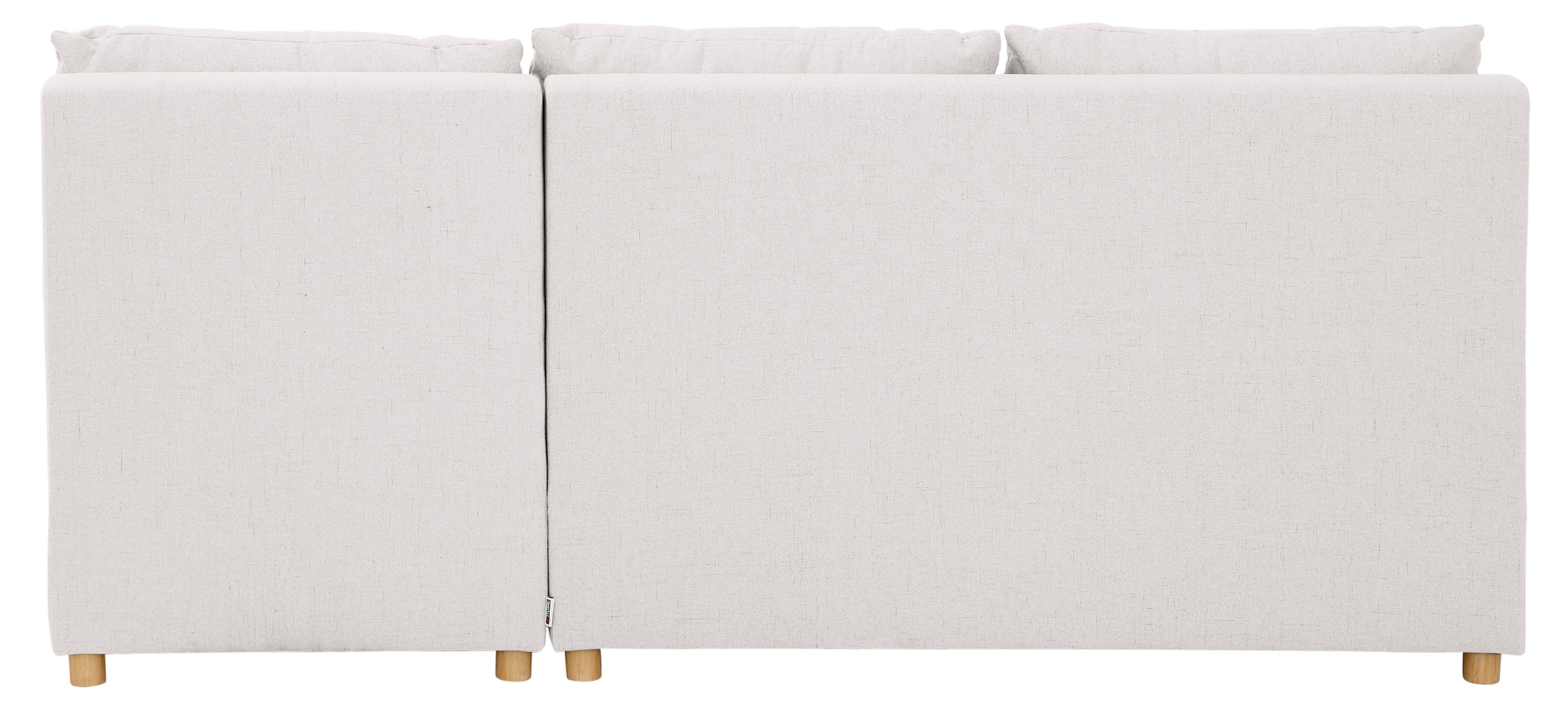 INOSIGN Ecksofa »Mick L-Form«, Longchair links/rechts montierbar, wahlweise mit Bettfunktion