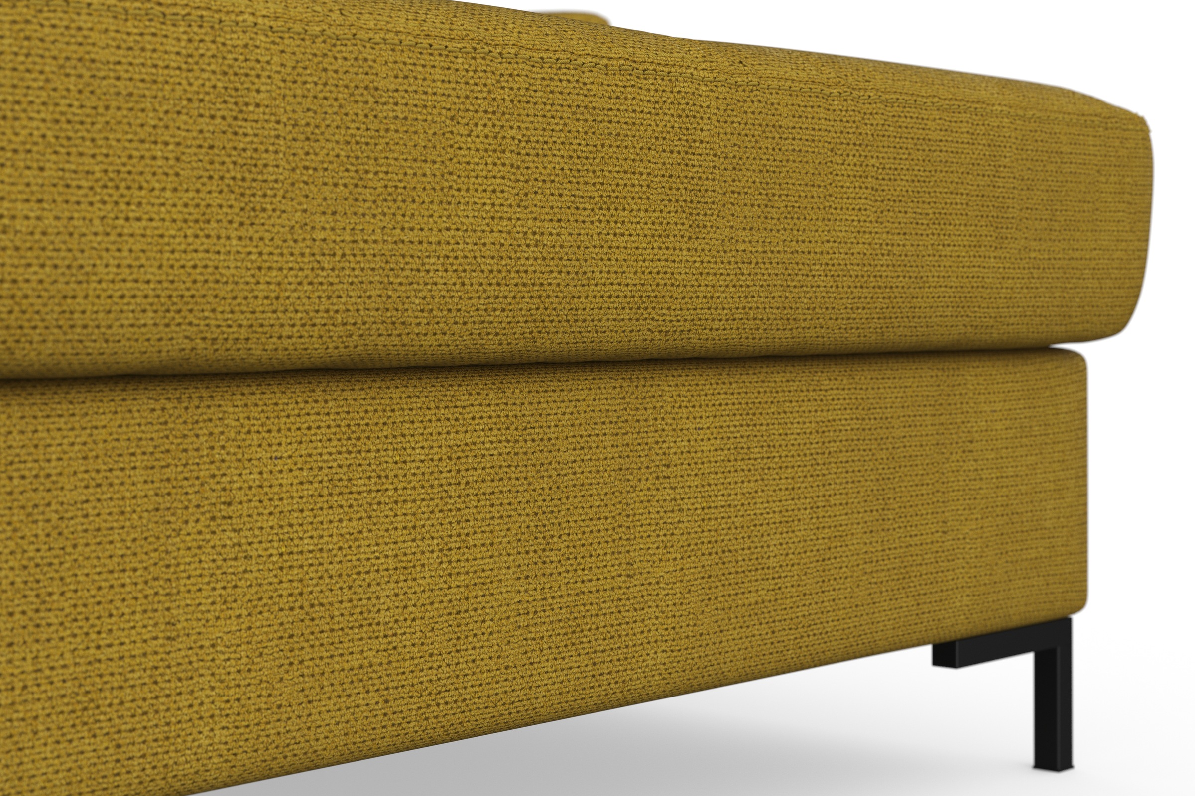 DOMO collection Ecksofa »Capelo, komfortabel, klare Linien zeichnen dieses Design aus, L-Form«, mit Armteilverstellung, wahlweise mit Bettfunktion, Federkern