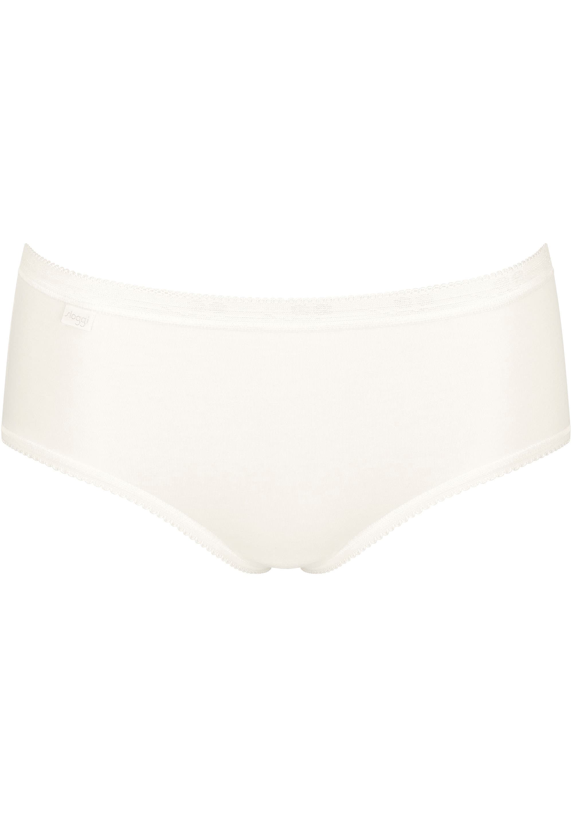 sloggi Slip »Basic+ Midi C4P«, (4er Pack), perfekter Sitz