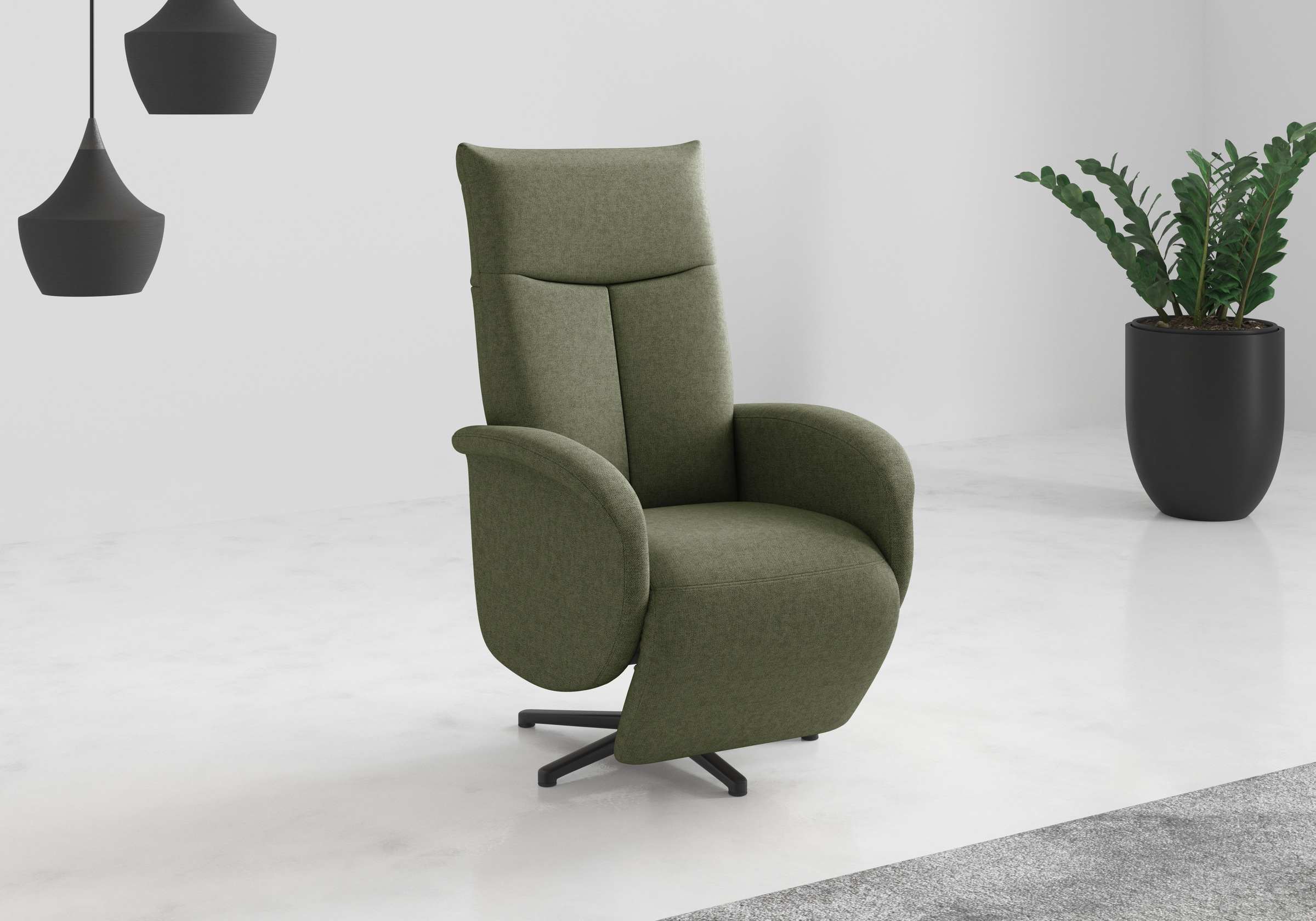 sit&more TV-Sessel »Juma, inkl. Drehfunktion & Kopfteilverstellung« Höhe Ar günstig online kaufen