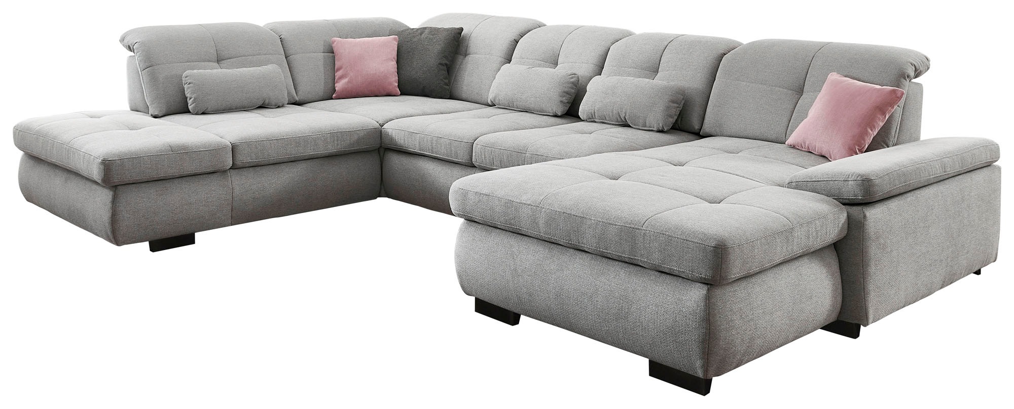 Die PlanBar Ecksofa »MP-IN16012 L-Form, mit Federkern-Polsterung«, inkl. Si günstig online kaufen