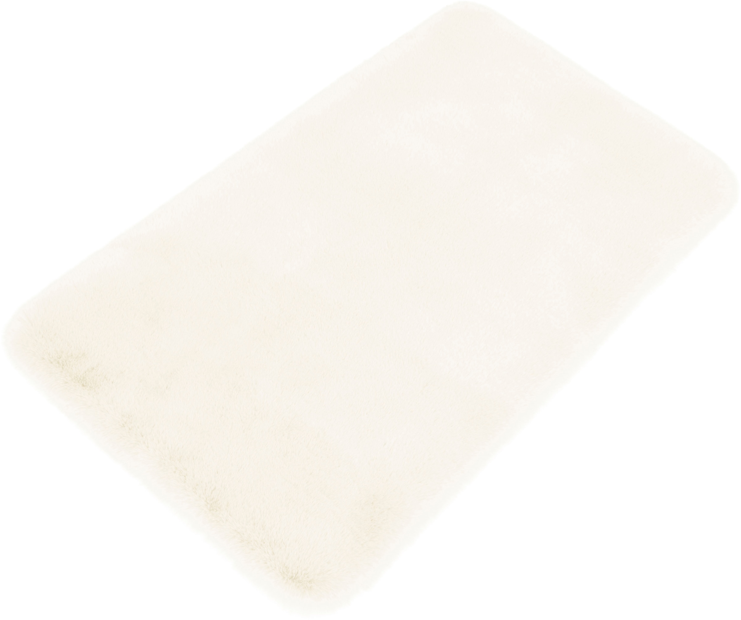 my home Badematte »Rabbit Badematten, Badvorleger, Badezimmer Teppich«, rutschhemmend beschichtet, strapazierfähig-fußbodenheizungsgeeignet-schnell trocknend, Kaninchenfell-Haptik, Badteppich, rechteckig, rund & als 3-tlg. Set