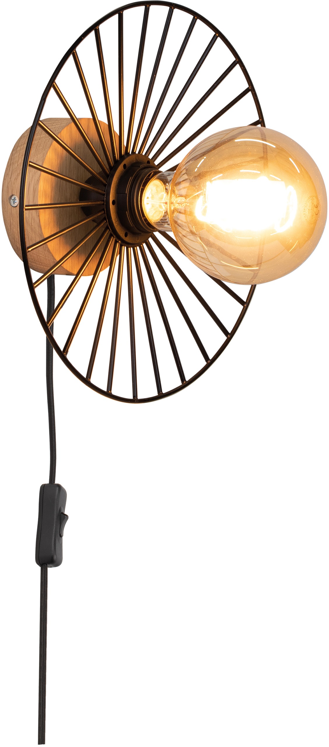 BRITOP LIGHTING Wandleuchte »Antonella«, 1 flammig, Leuchtmittel E27   ohne günstig online kaufen