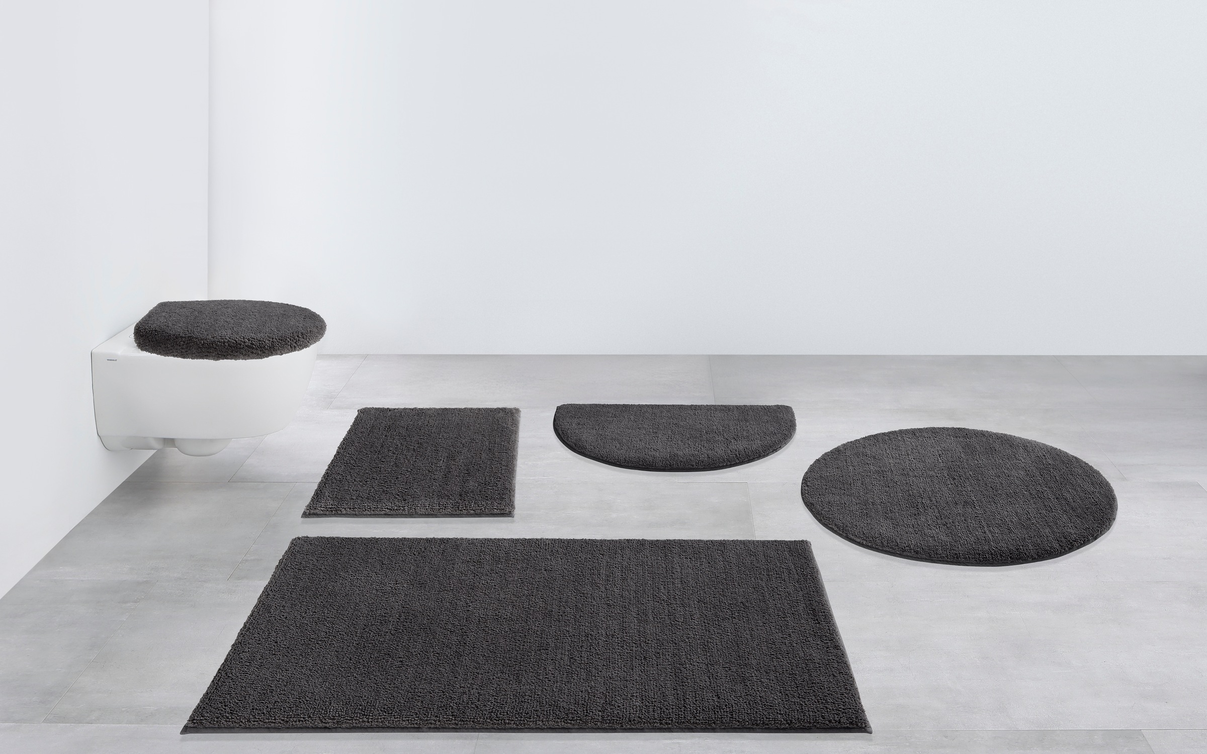 my home Badematte »Vanessa, Badvorleger, Badezimmer Teppich«, rutschhemmend günstig online kaufen