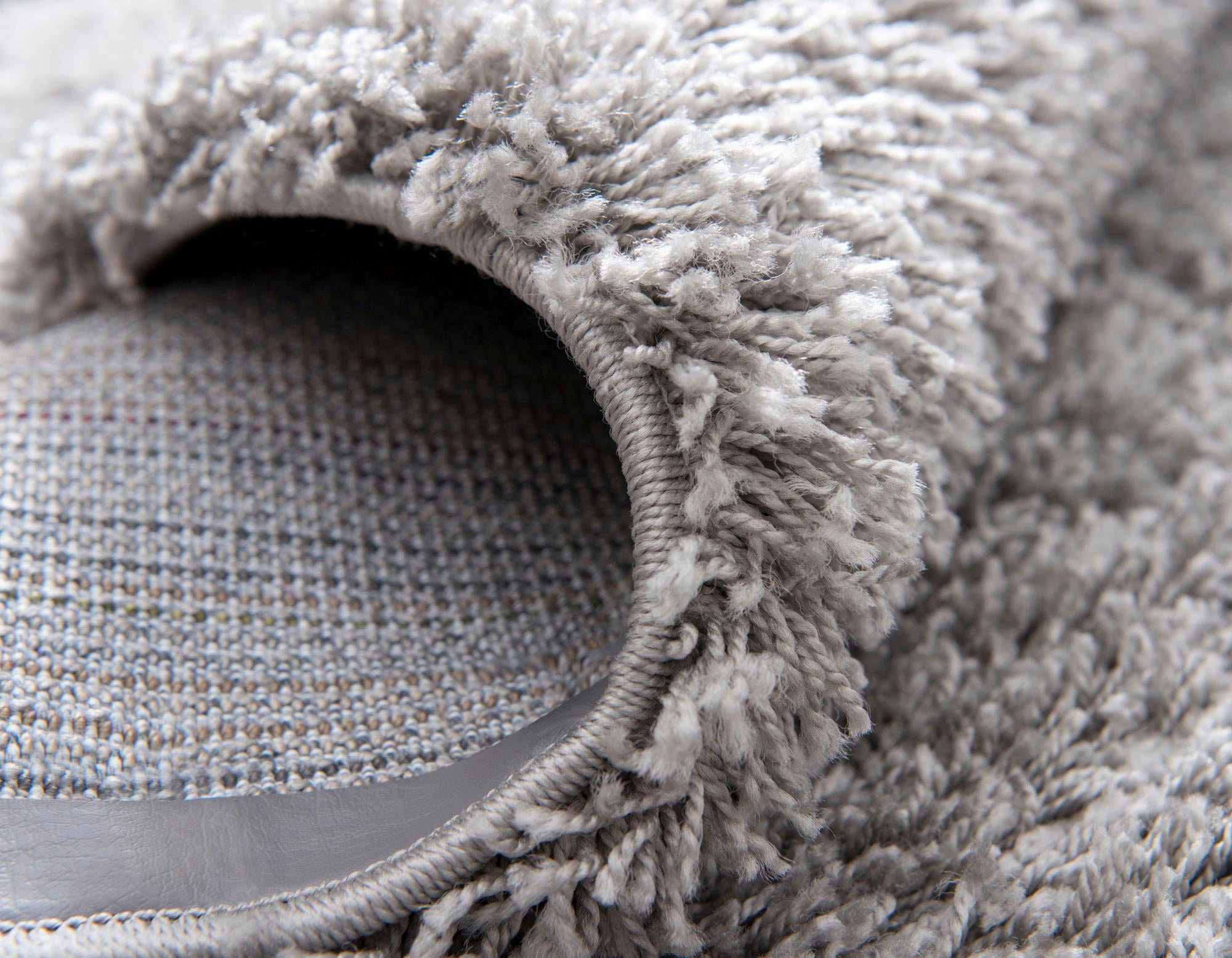 2. Bild von Myflair Möbel & Accessoires Hochflor-Teppich »Shaggy Shag«, rund, gewebt, Uni Farben, ideal im Wohnzimmer & Schlafzimmer